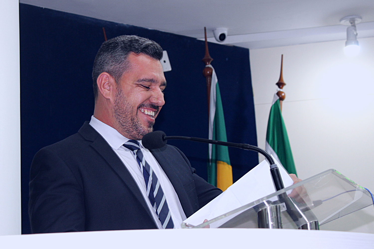 Saulinho da Academia é eleito presidente da Câmara Municipal da Serra para o biênio 2023-2024.