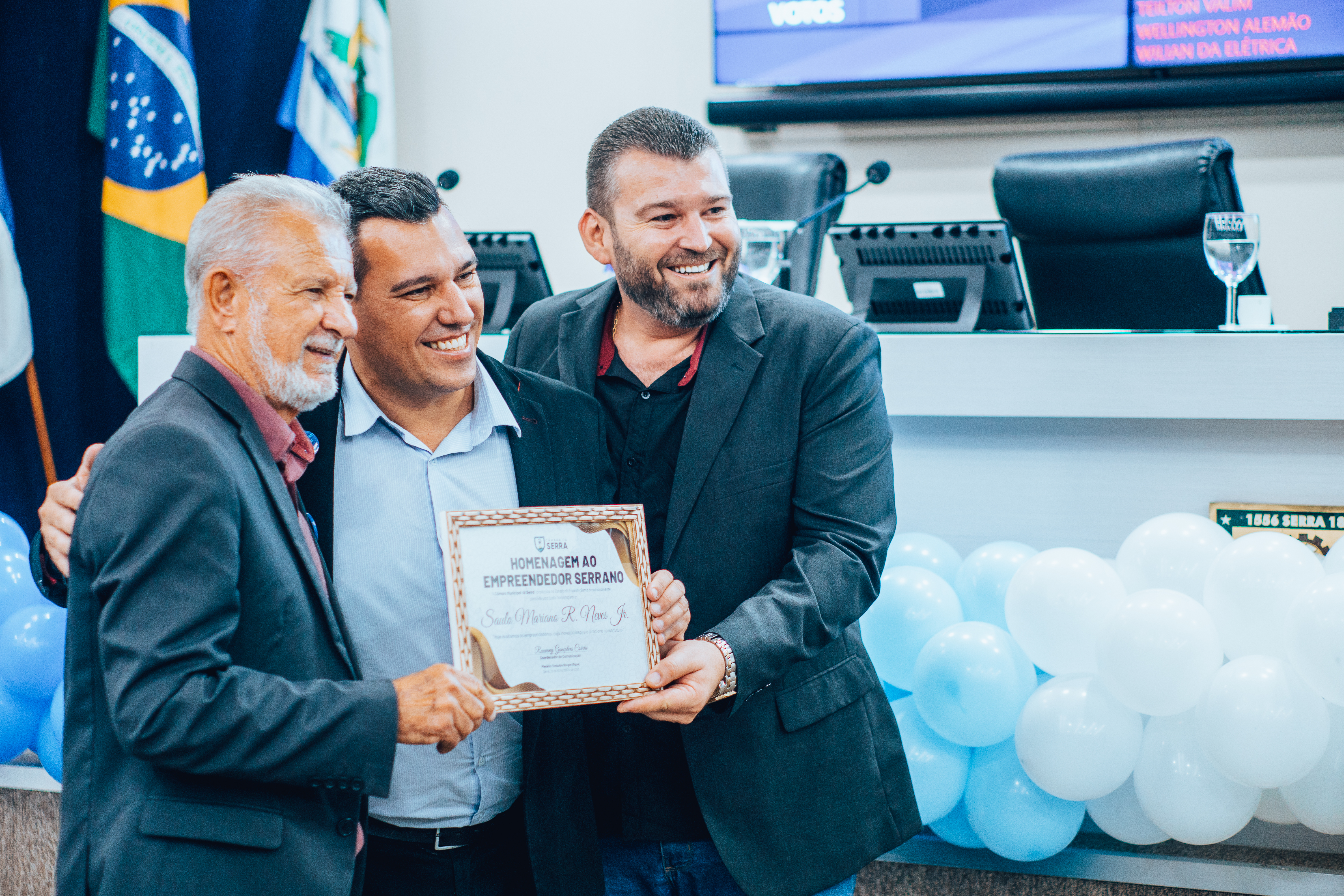 NOTÍCIA: Sessão Solene celebra empreendedores locais 
