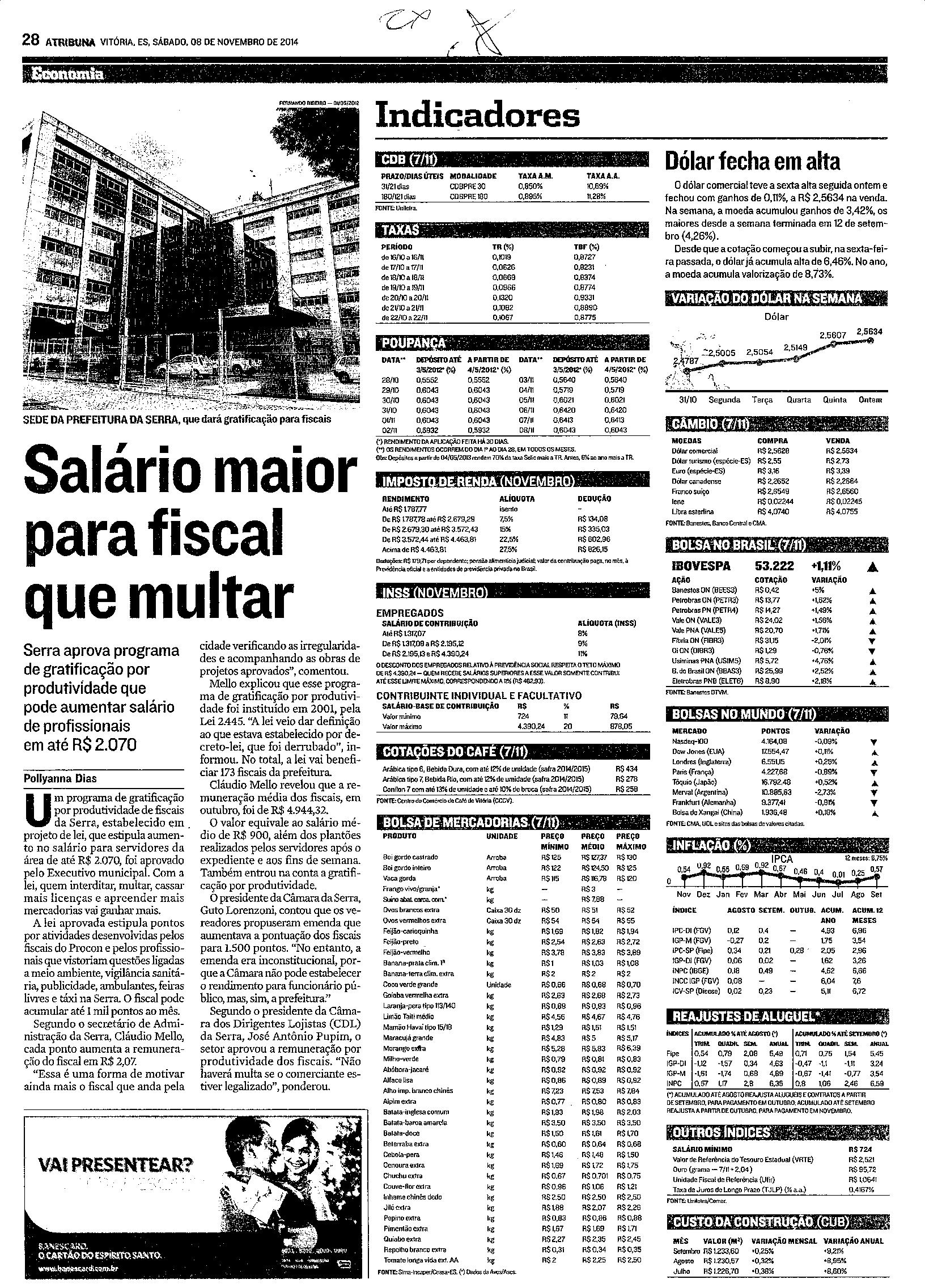 Salário maior para fiscal que multar
