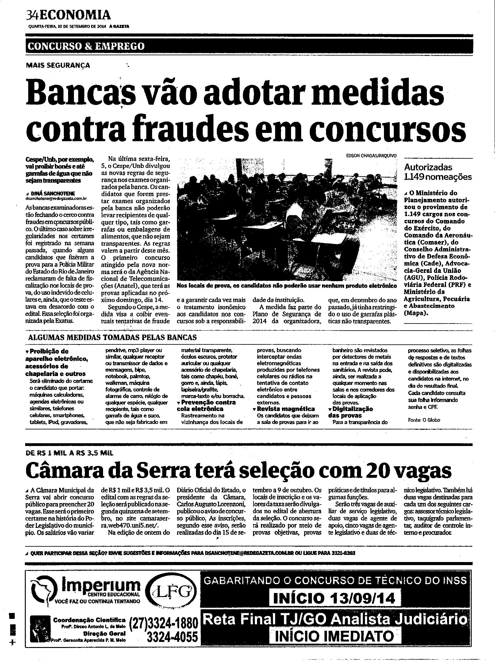 Concurso e Emprego