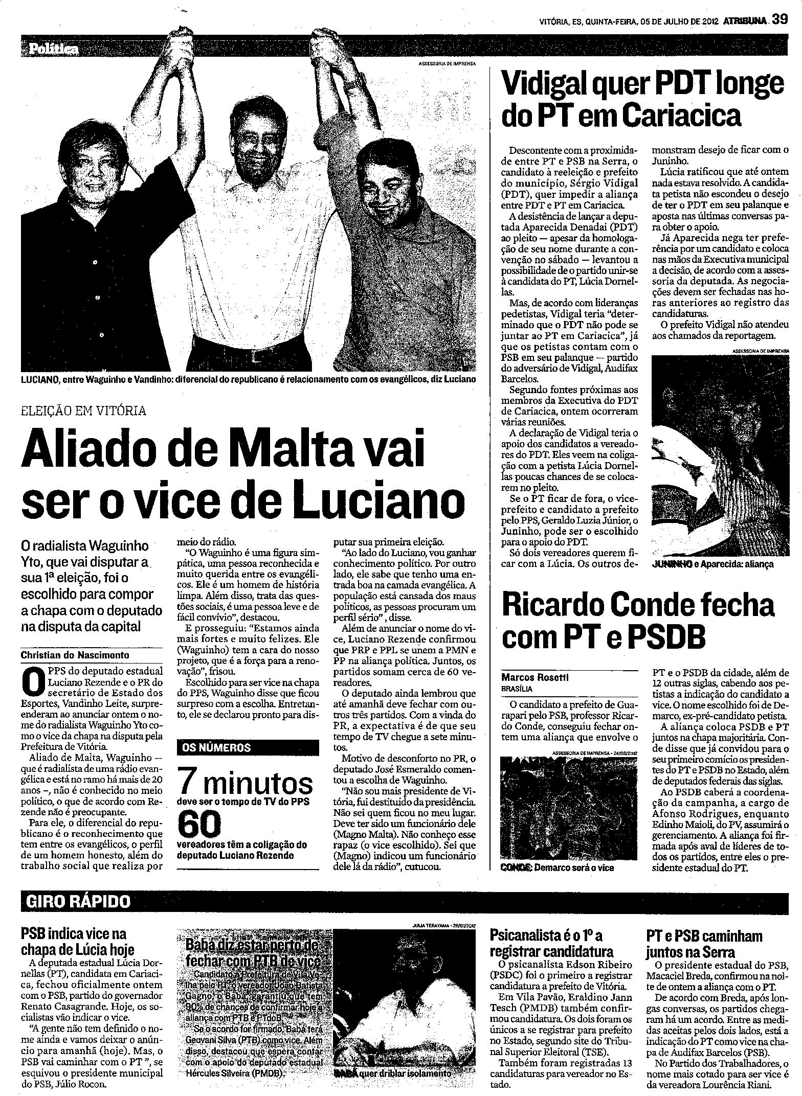 Eleições 2012