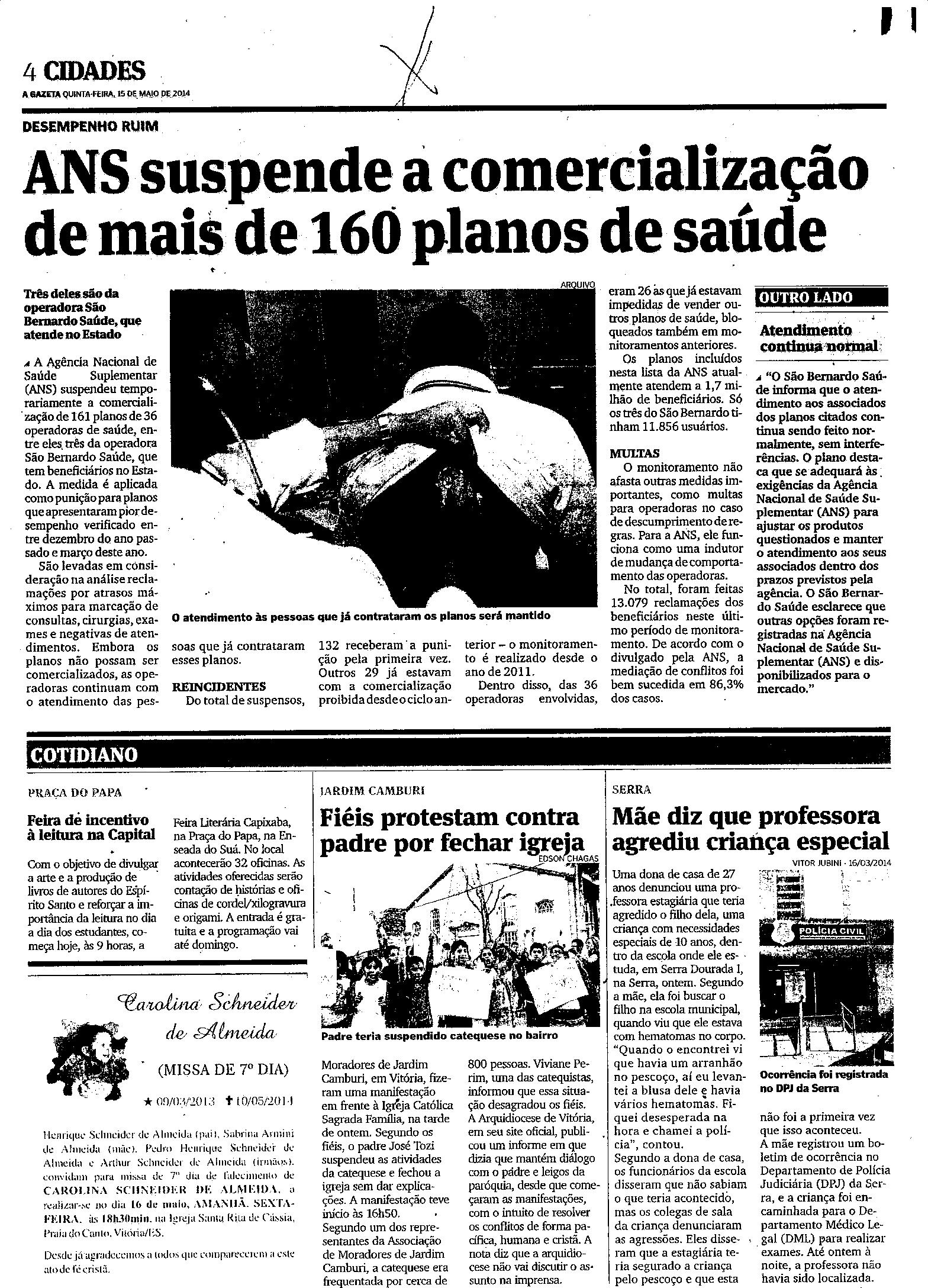 ANS  suspende a comercialização de mais de 160 planos de saúde