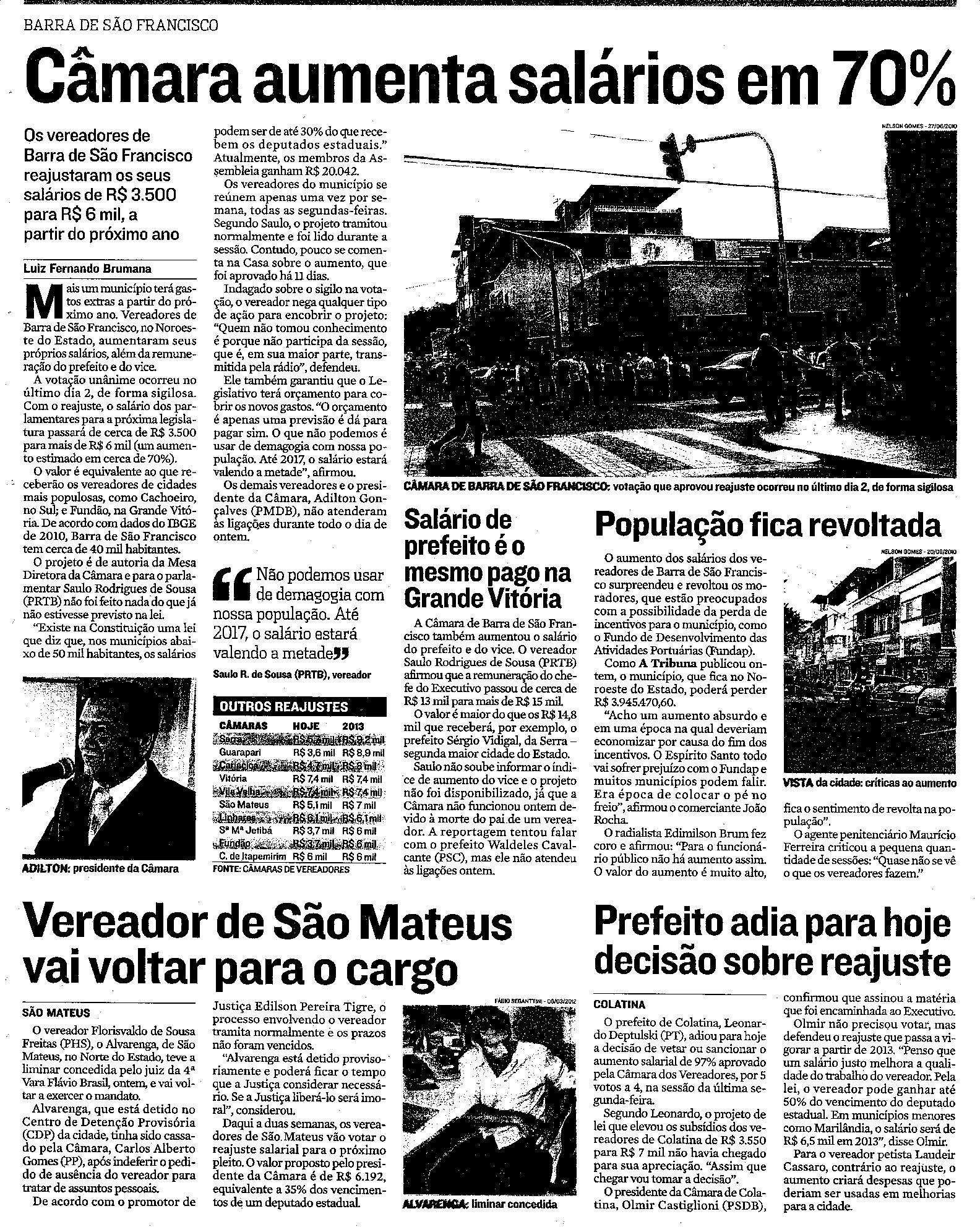 Câmara corta selo, cópias e até número de estagiários