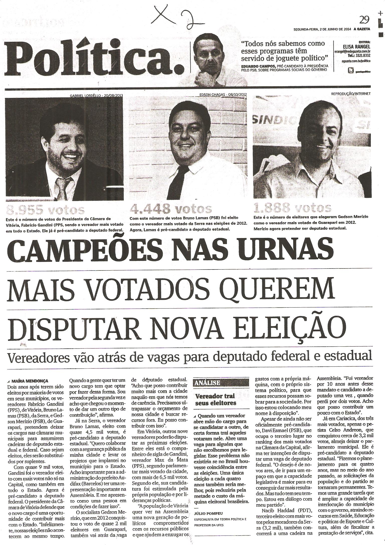 Campeões nas ruas