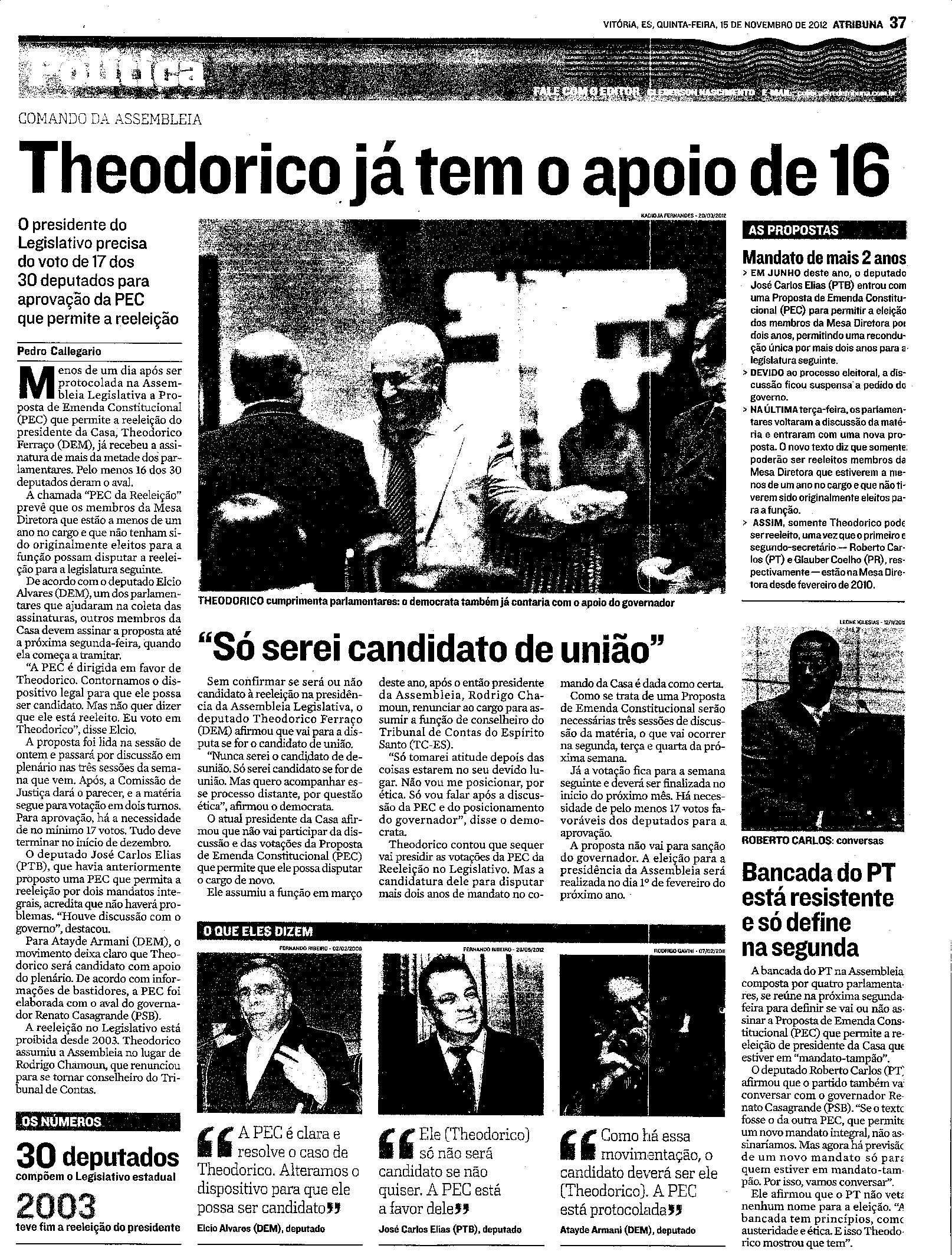 Comando na Assembléia