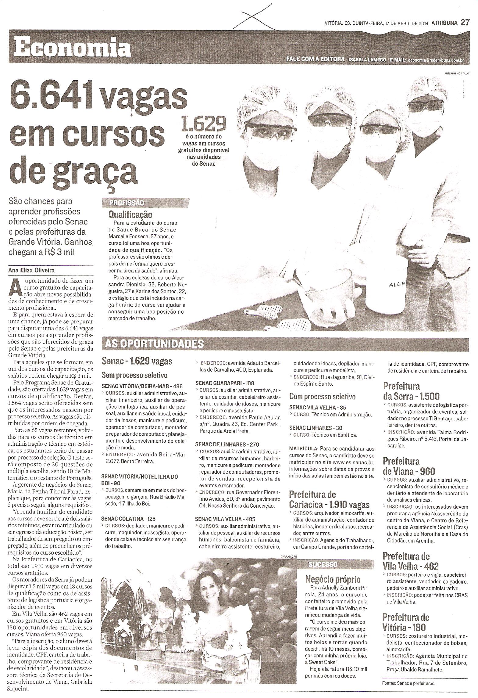 6.641 vagas em cursos de graça