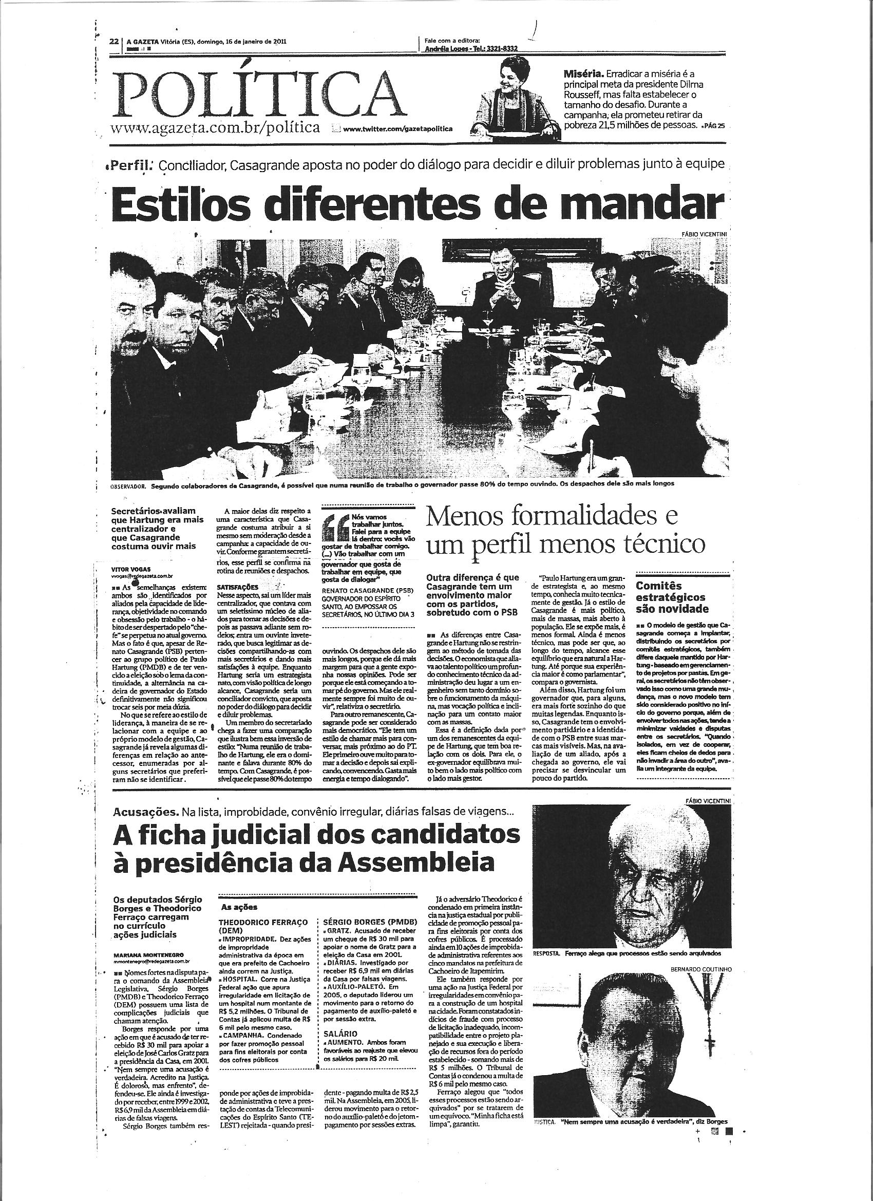 Estilos diferentes de mandar
