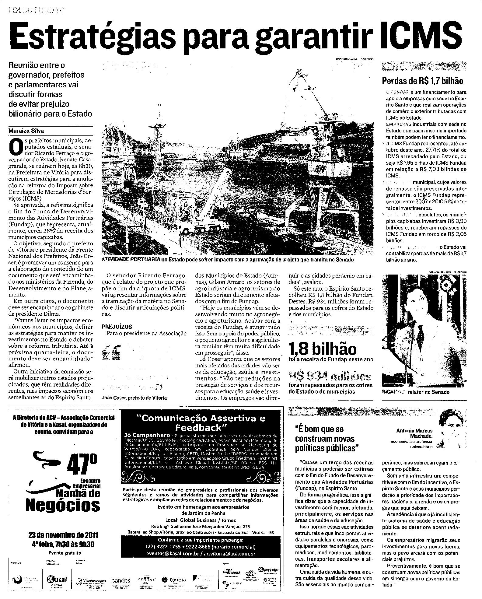 Fim do Fundap - Estratégias para garantir ICMS