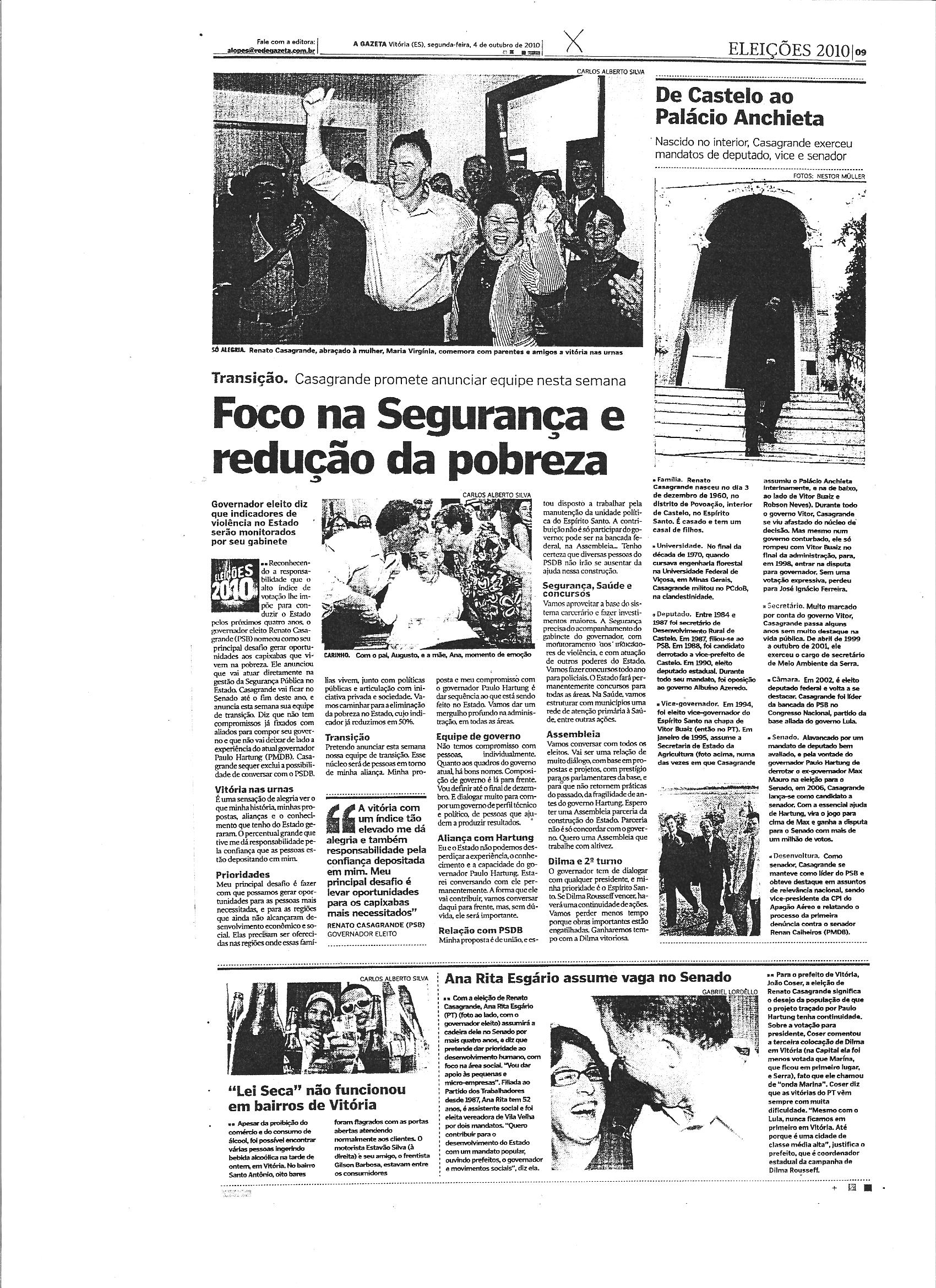 Foco na segurança e redução na pobreza