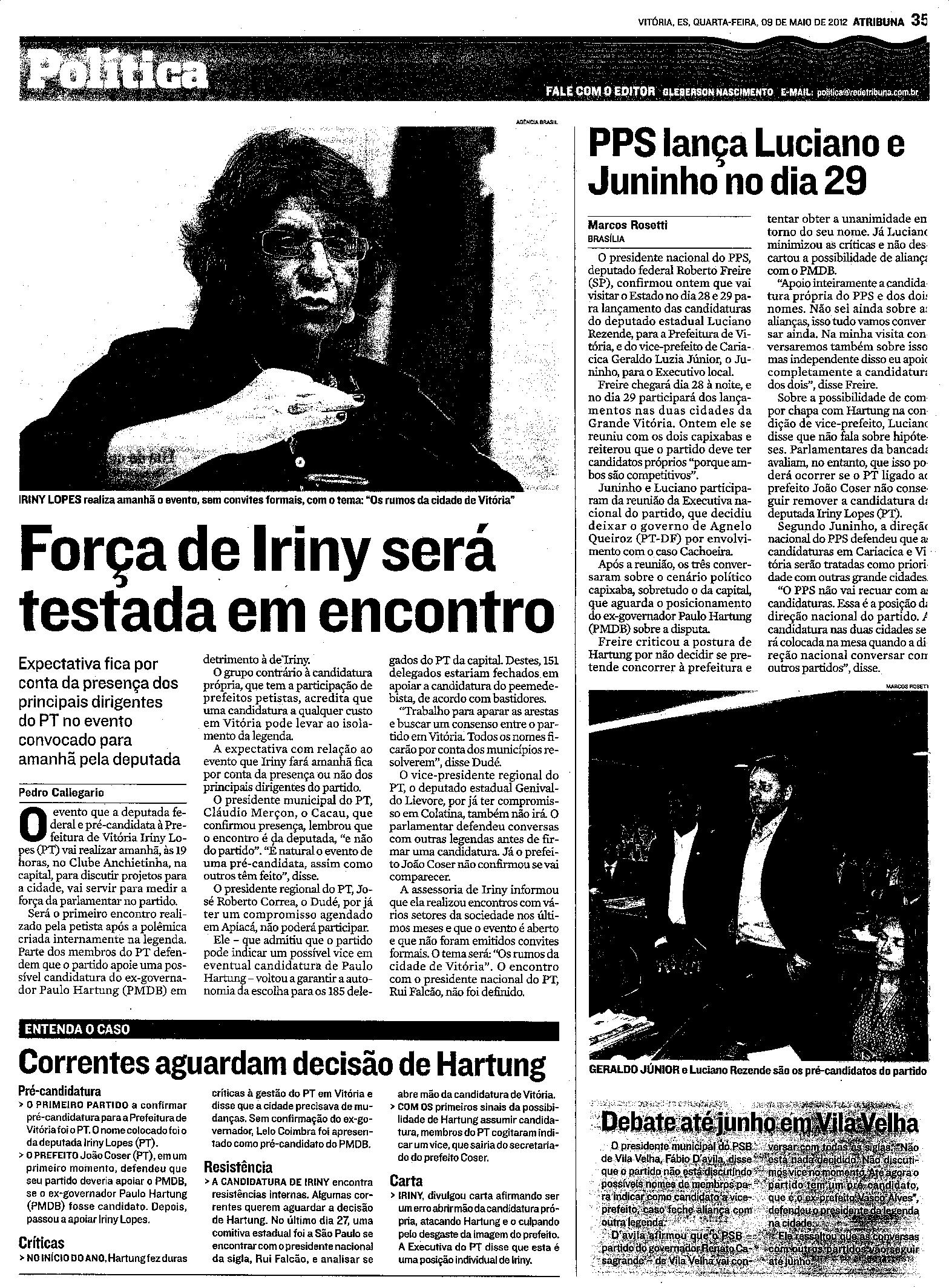 Força de Iriny será testada em encontro
