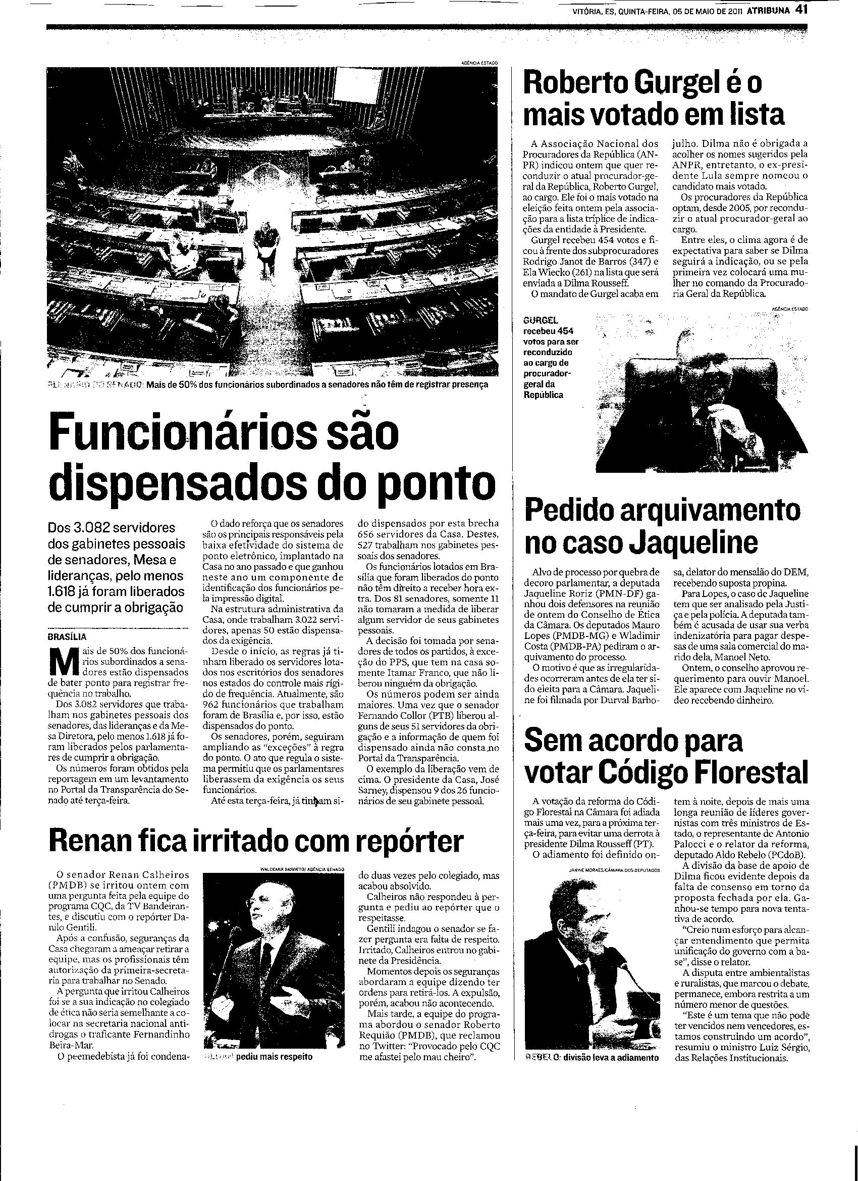 Funcionários são dispensados do ponto