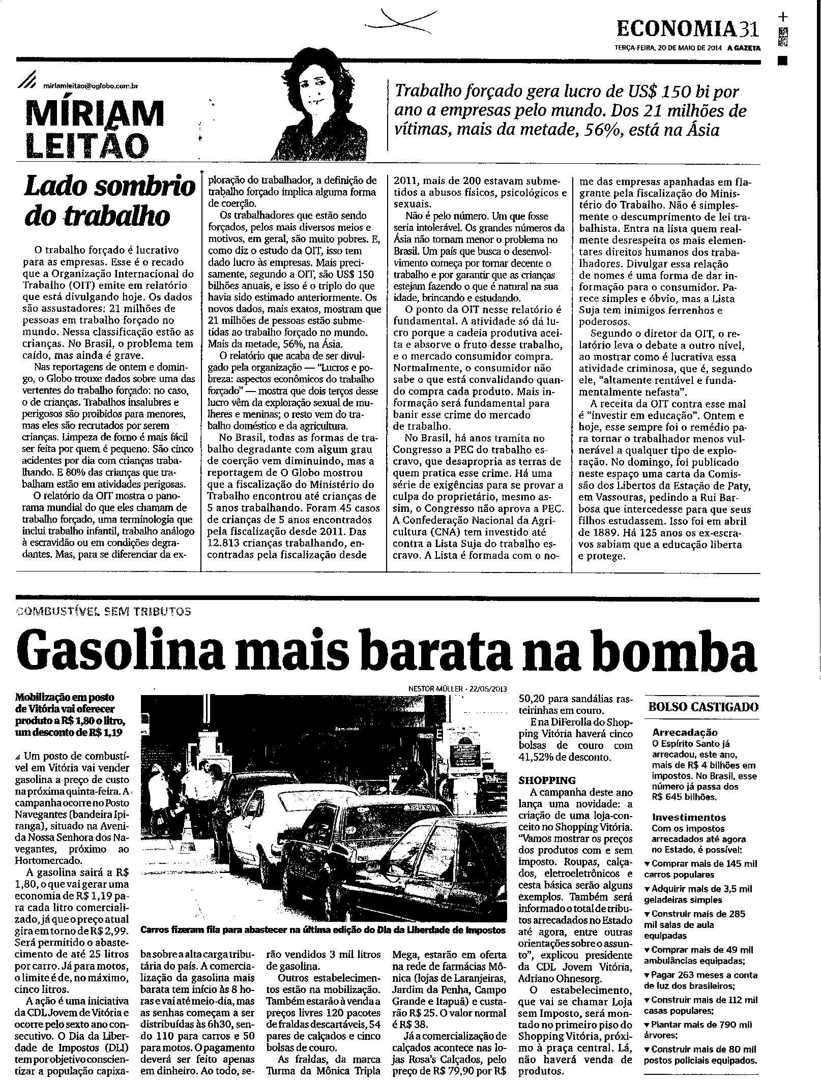 Gasolina mais barata na bomba