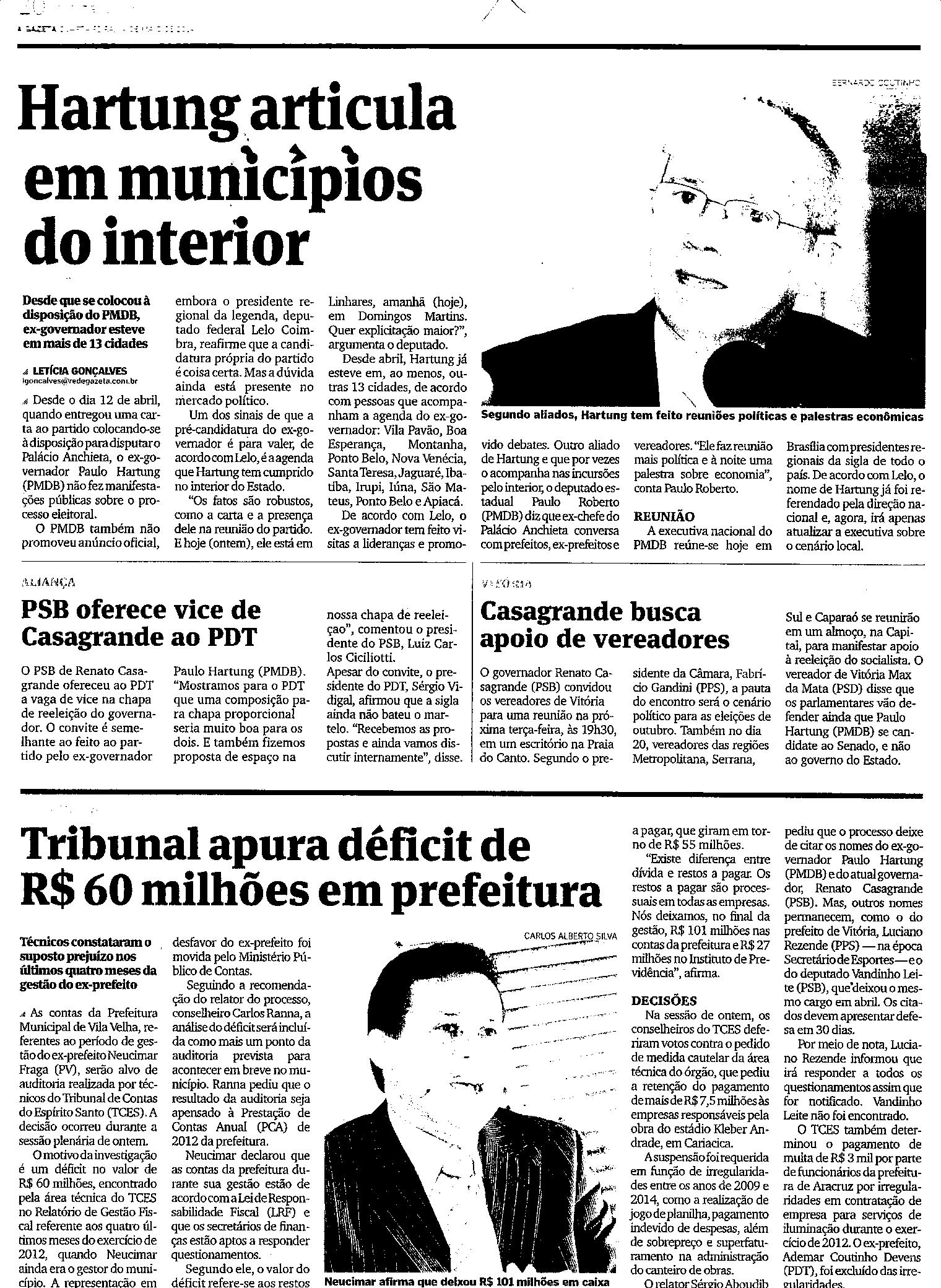 Hartung articular municipios
