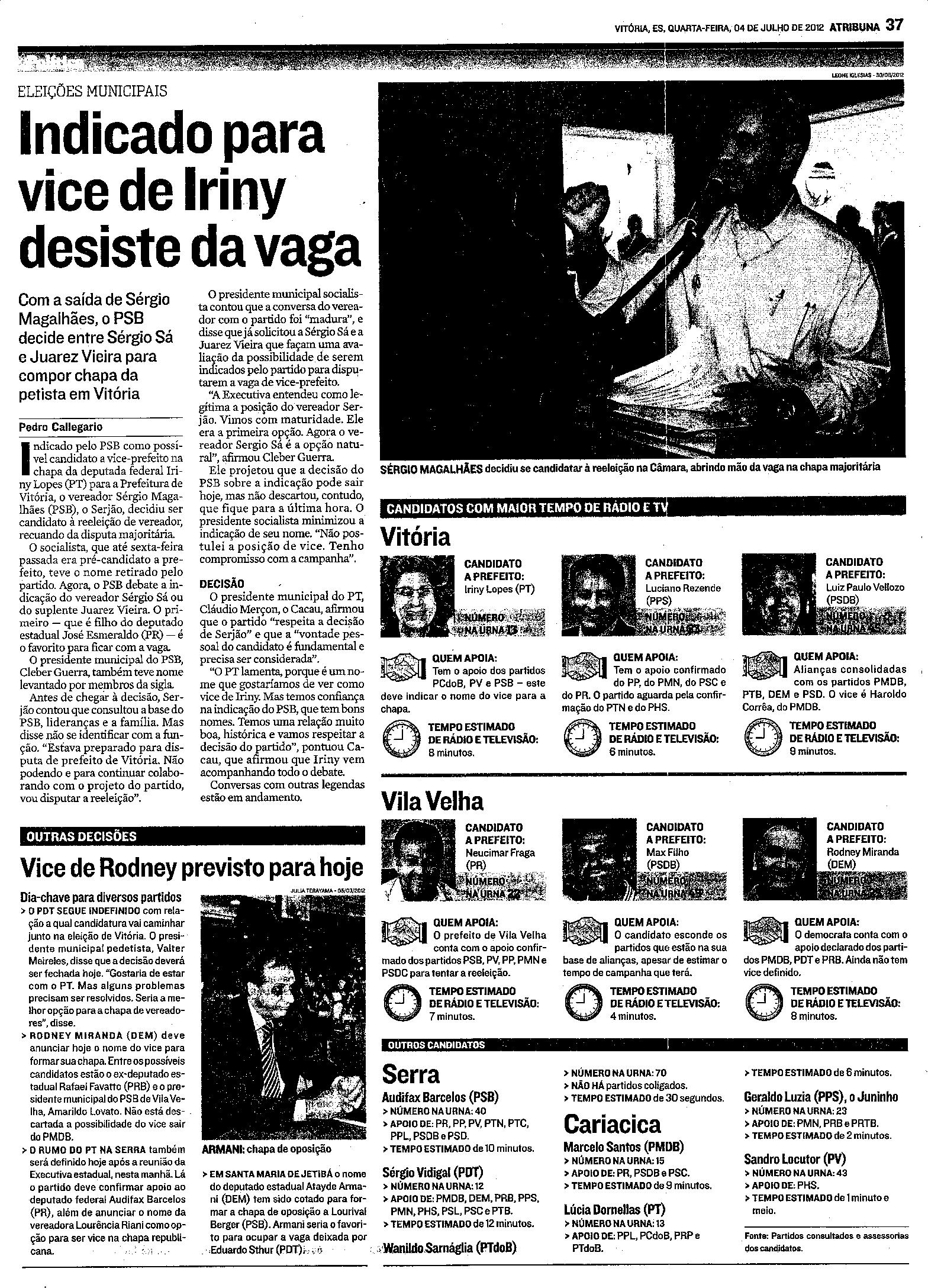 Eleições Municipais