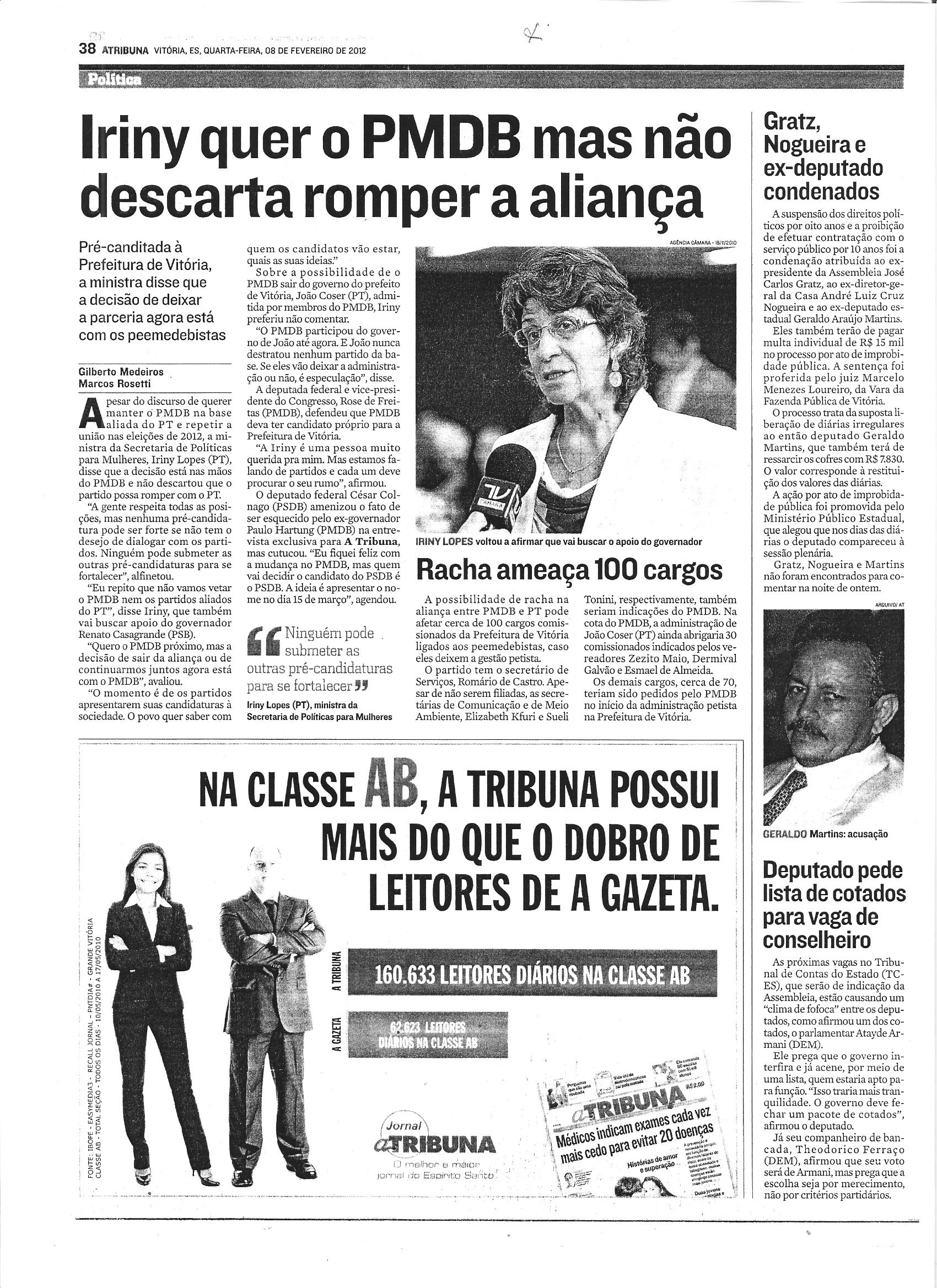 Disputa no Primeiro Turno