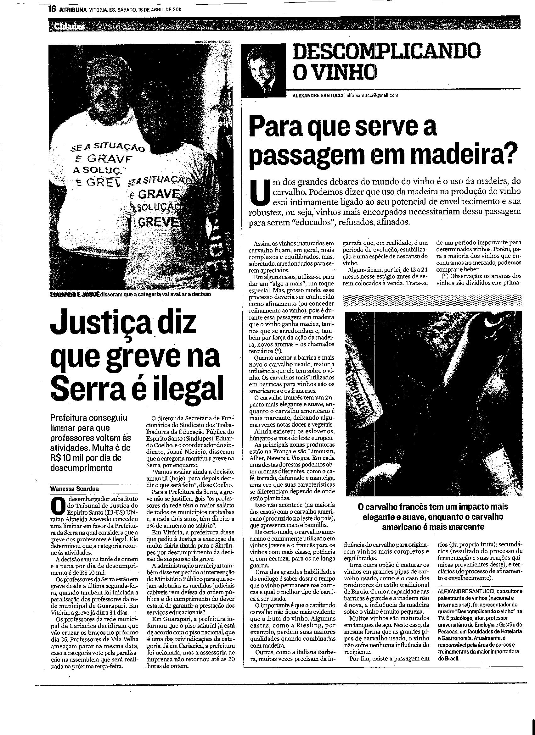 Justiça diz que greve na Serra é ilegal