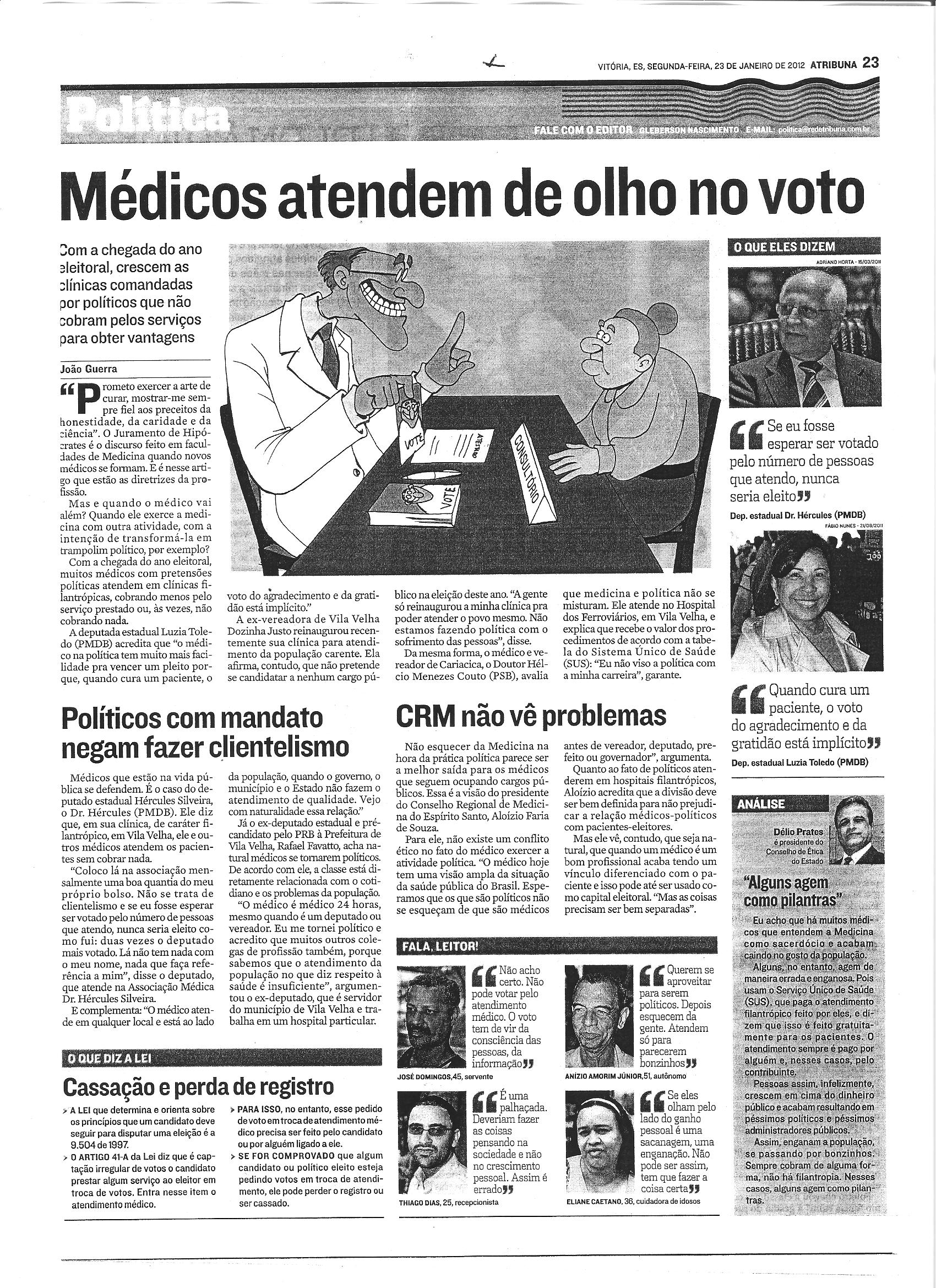 Médicos dominam a bancada federal