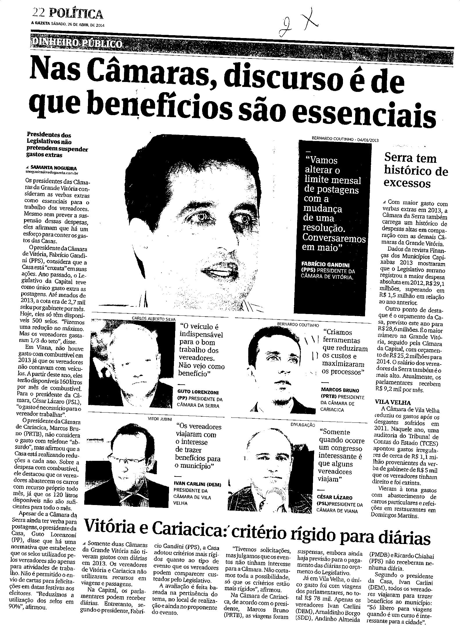 Nas câmara,discurso é de que beneficos são essenciais 