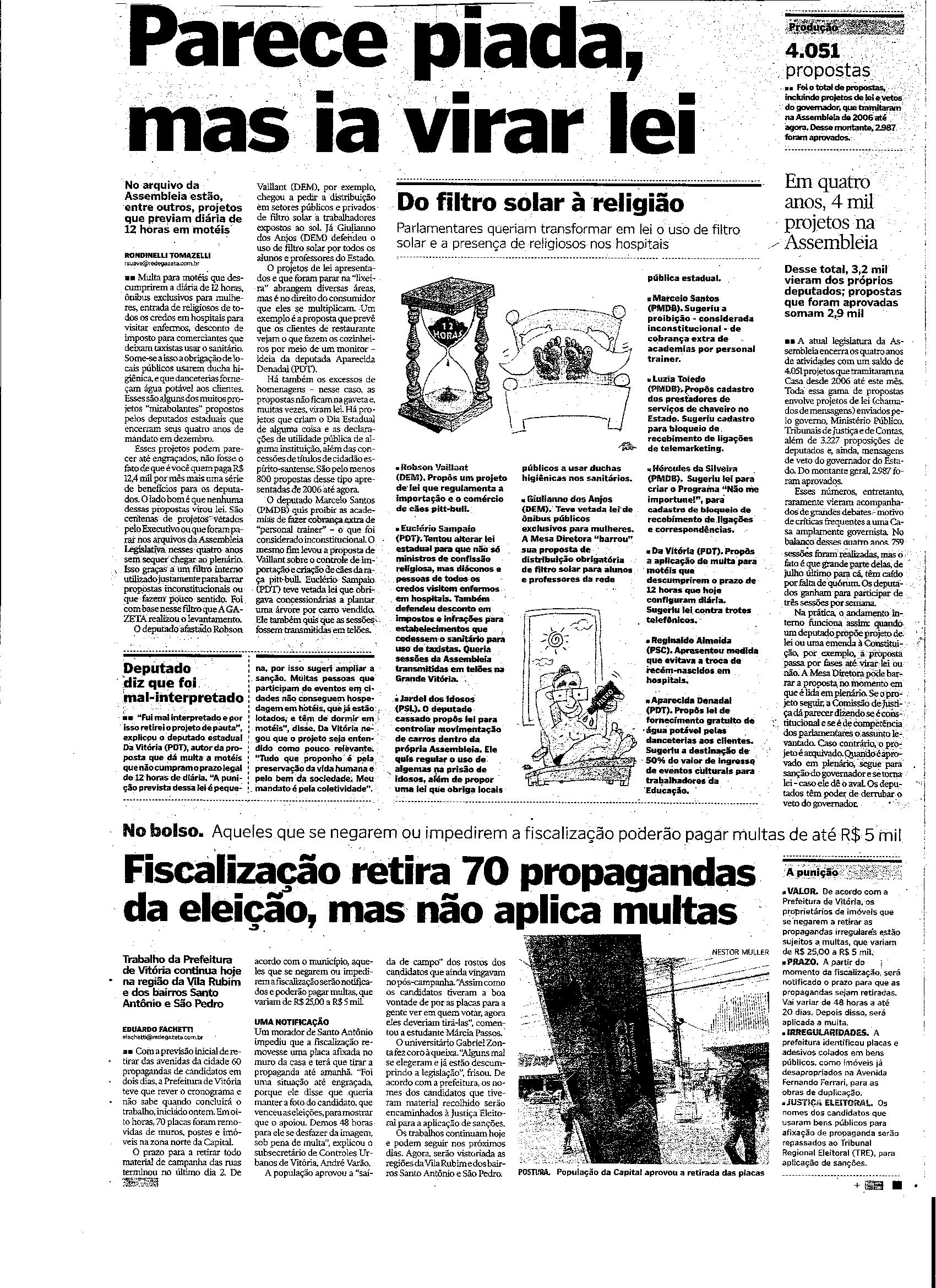 Parece piada,mas ia virar lei