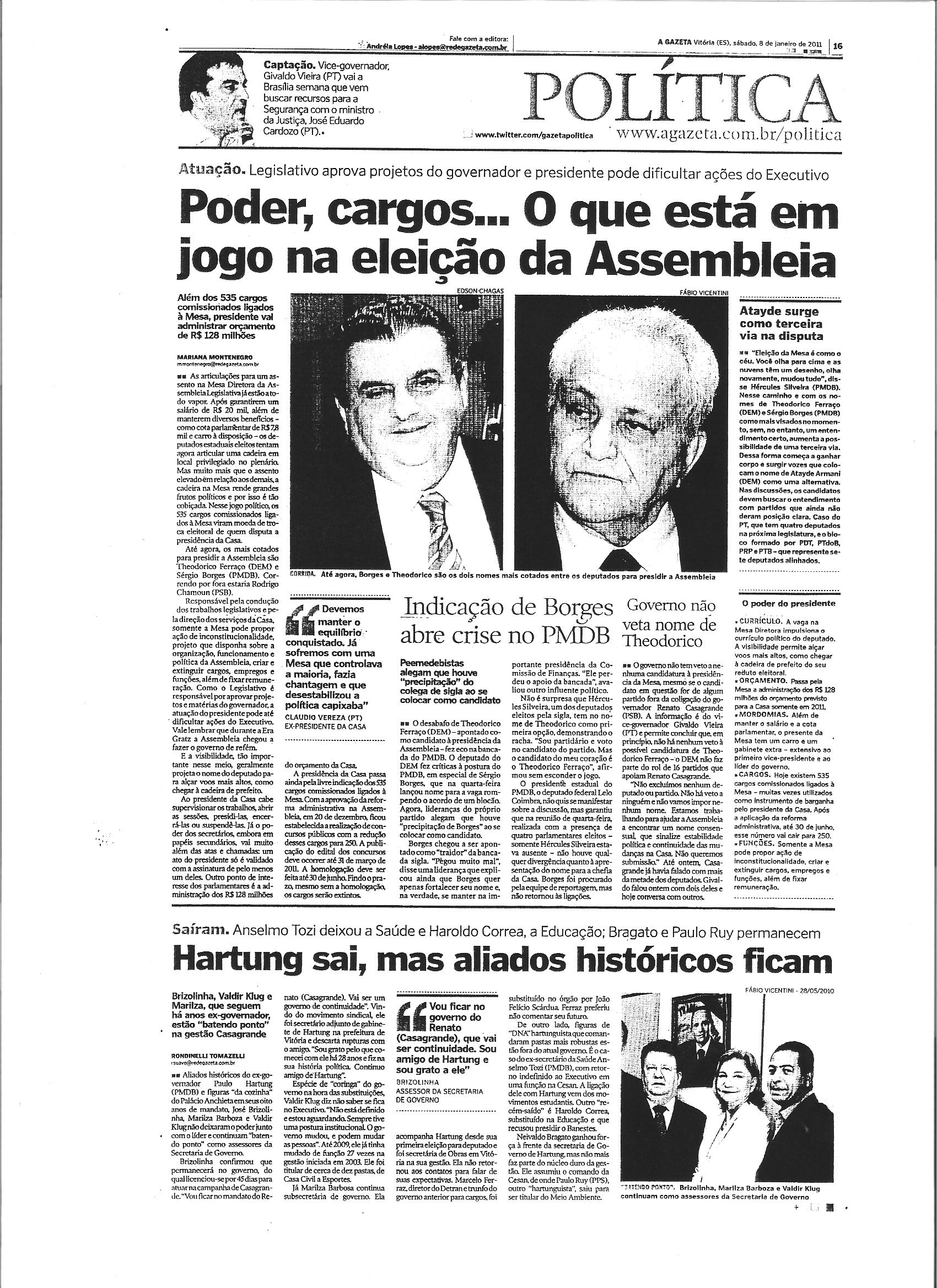 Poder, cargos... O que está em jogo na eleição da Assembleia