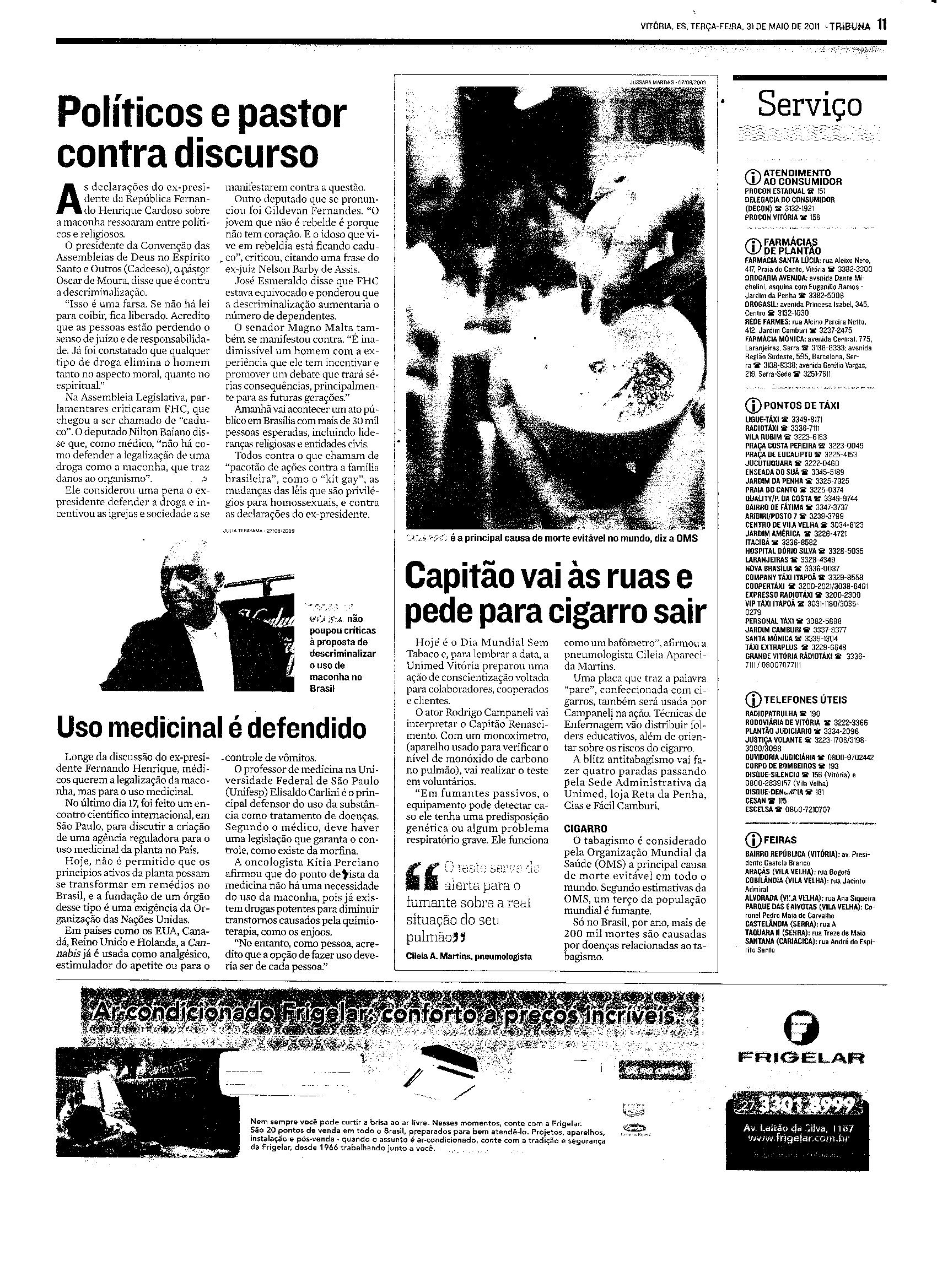 Políticos e pastor contra o discurso do ex-presidente da República