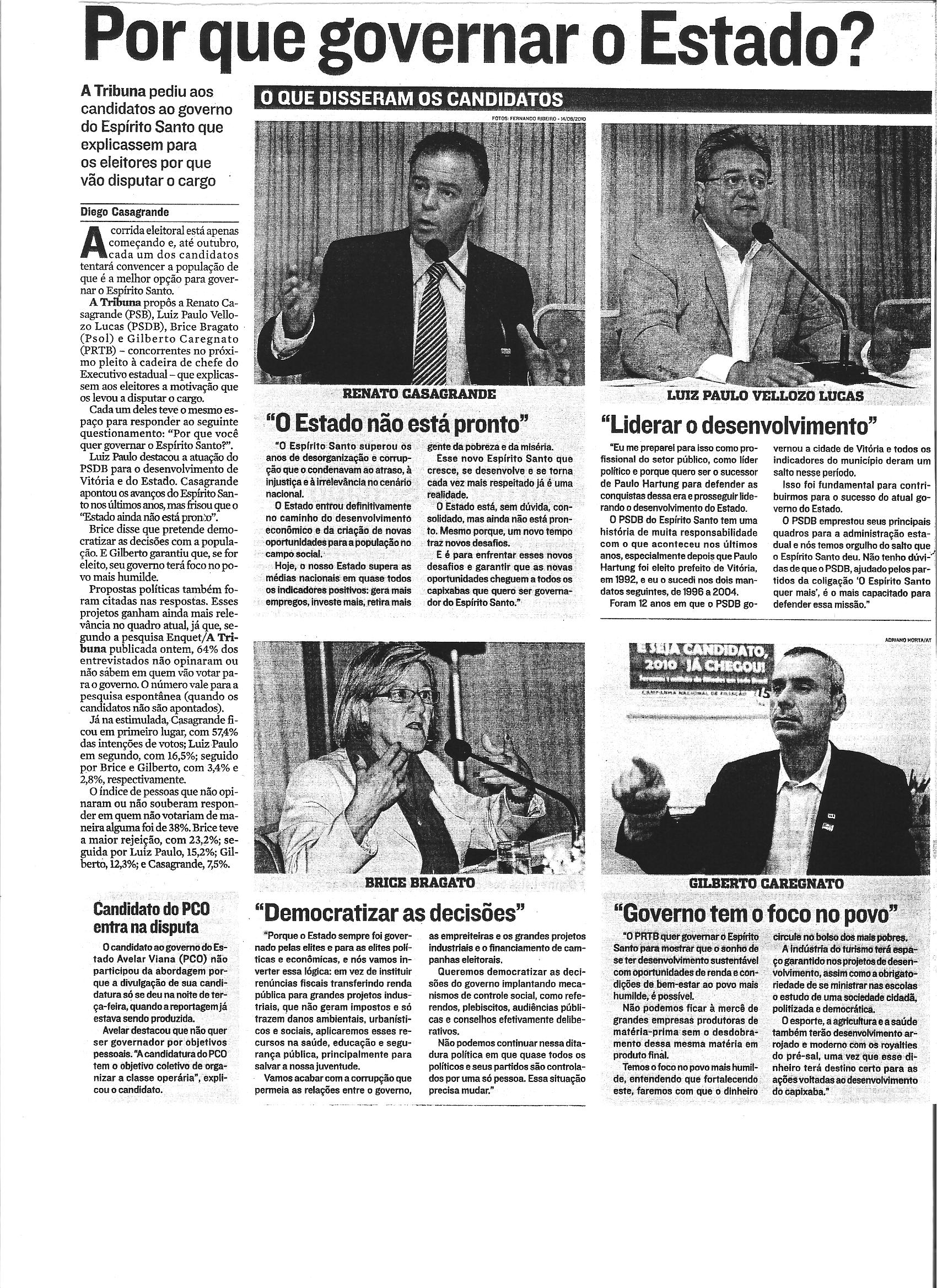 Por que governar o Estado?