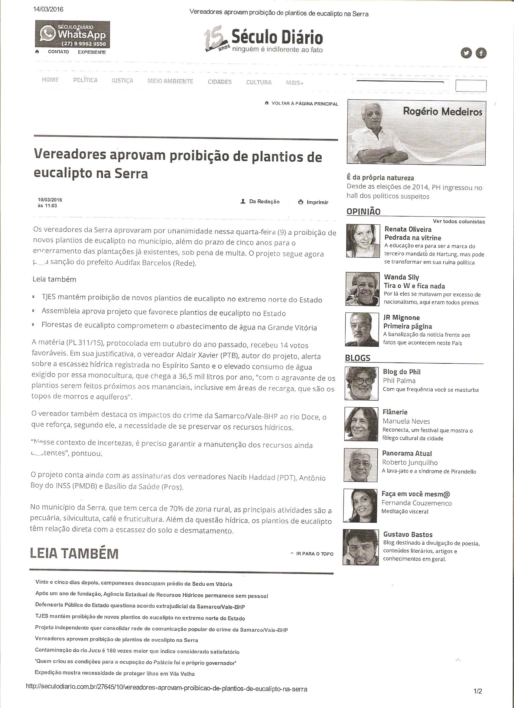 PORTAL SECULO DIARIO