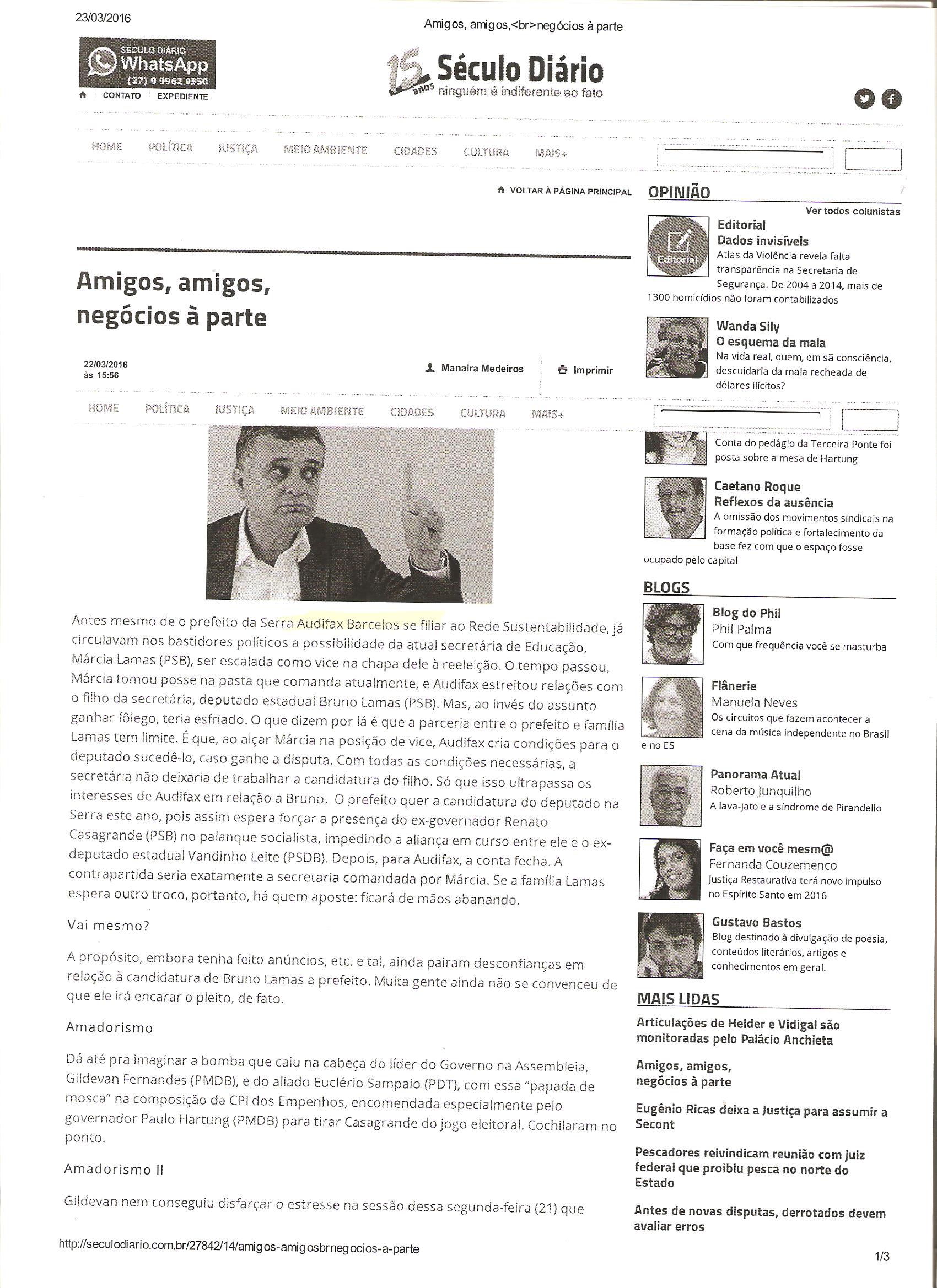 PORTAL SECULO DIARIO