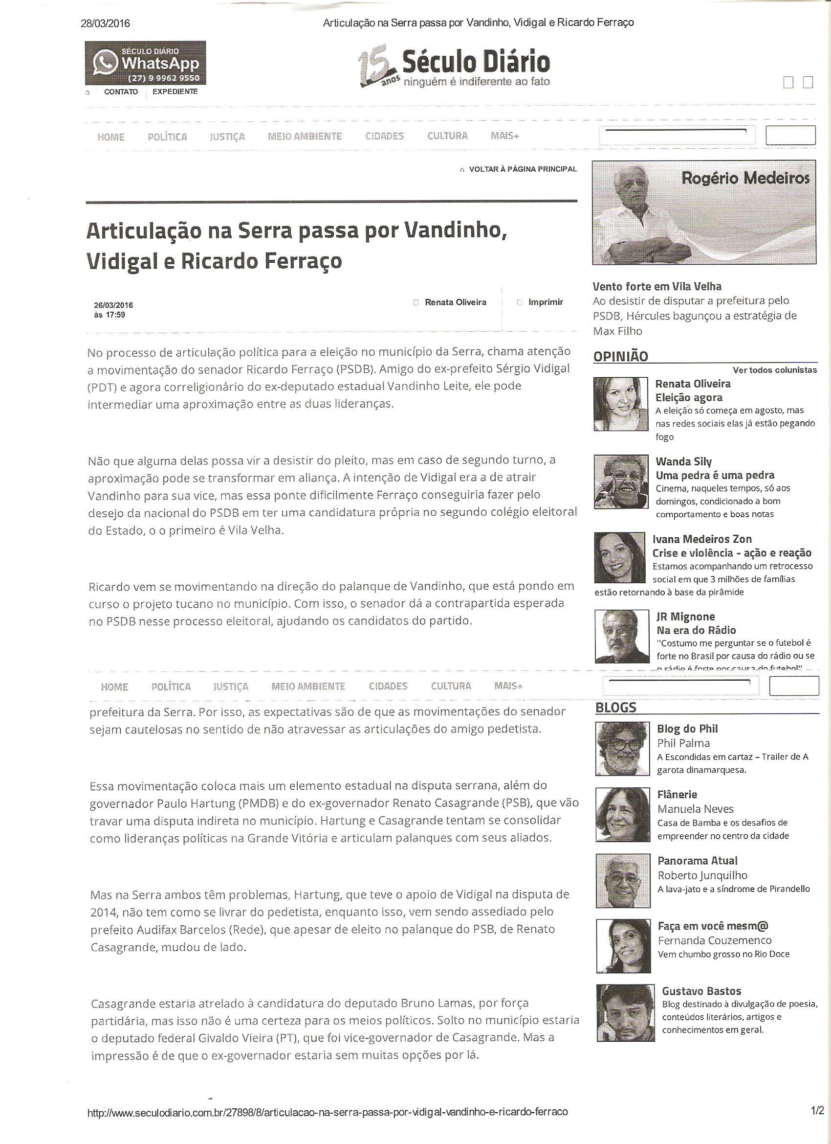 PORTAL SECULO DIARIO