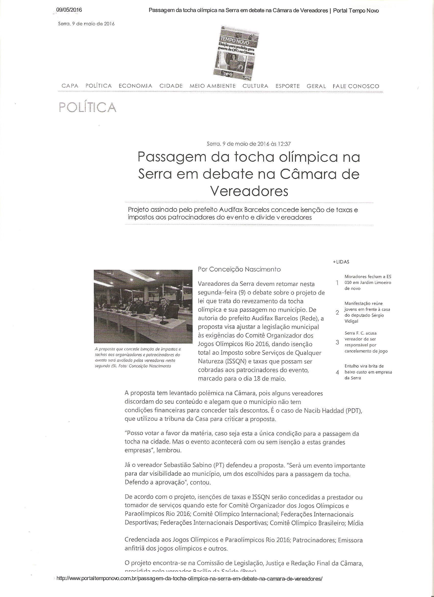 PORTAL TEMPO NOVO 