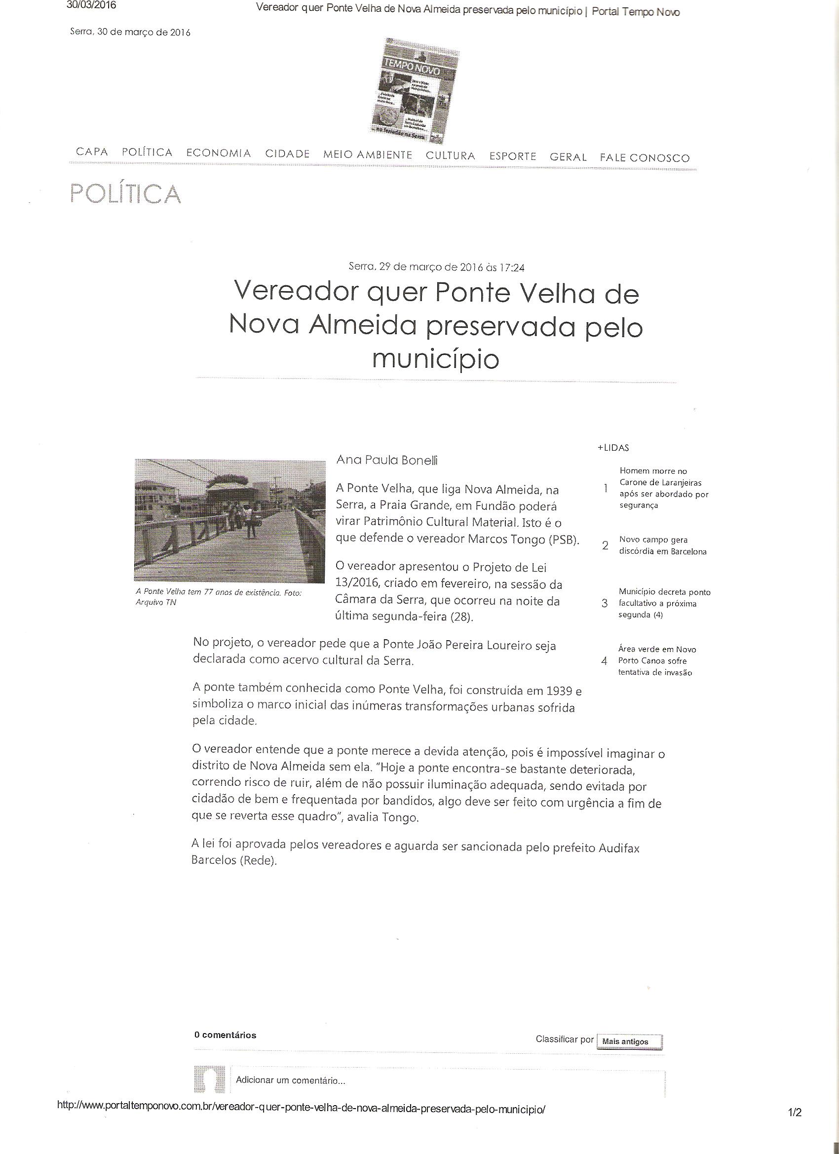 PORTAL TEMPO NOVO 