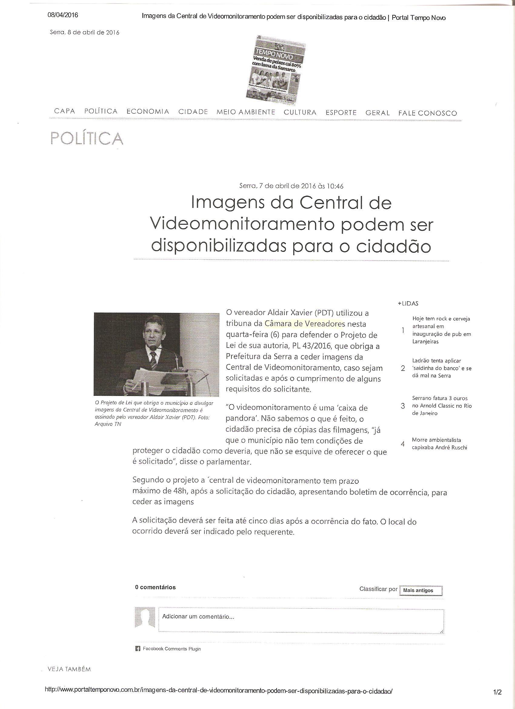 PORTAL TEMPO NOVO 