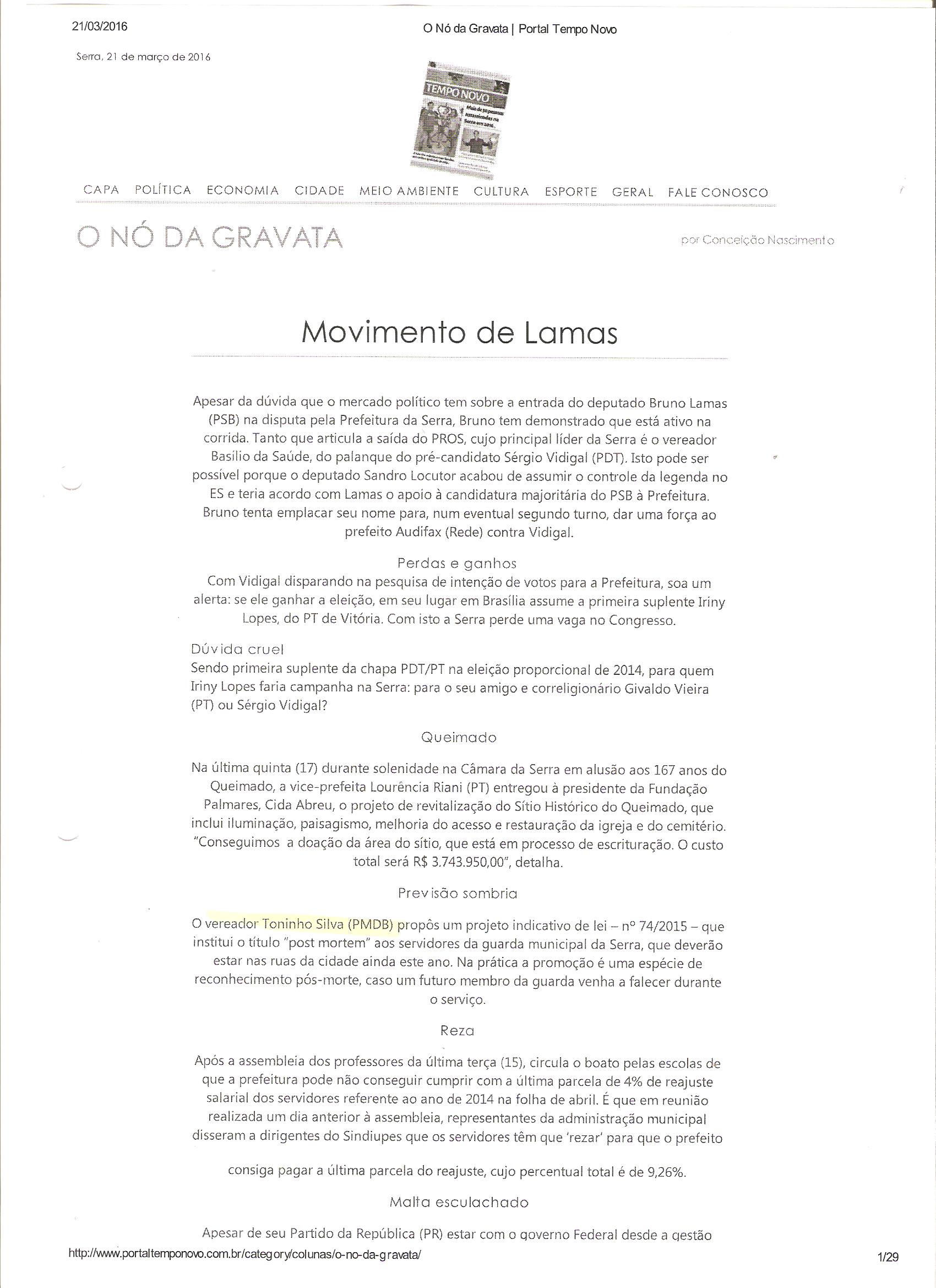 PORTAL TEMPO NOVO 