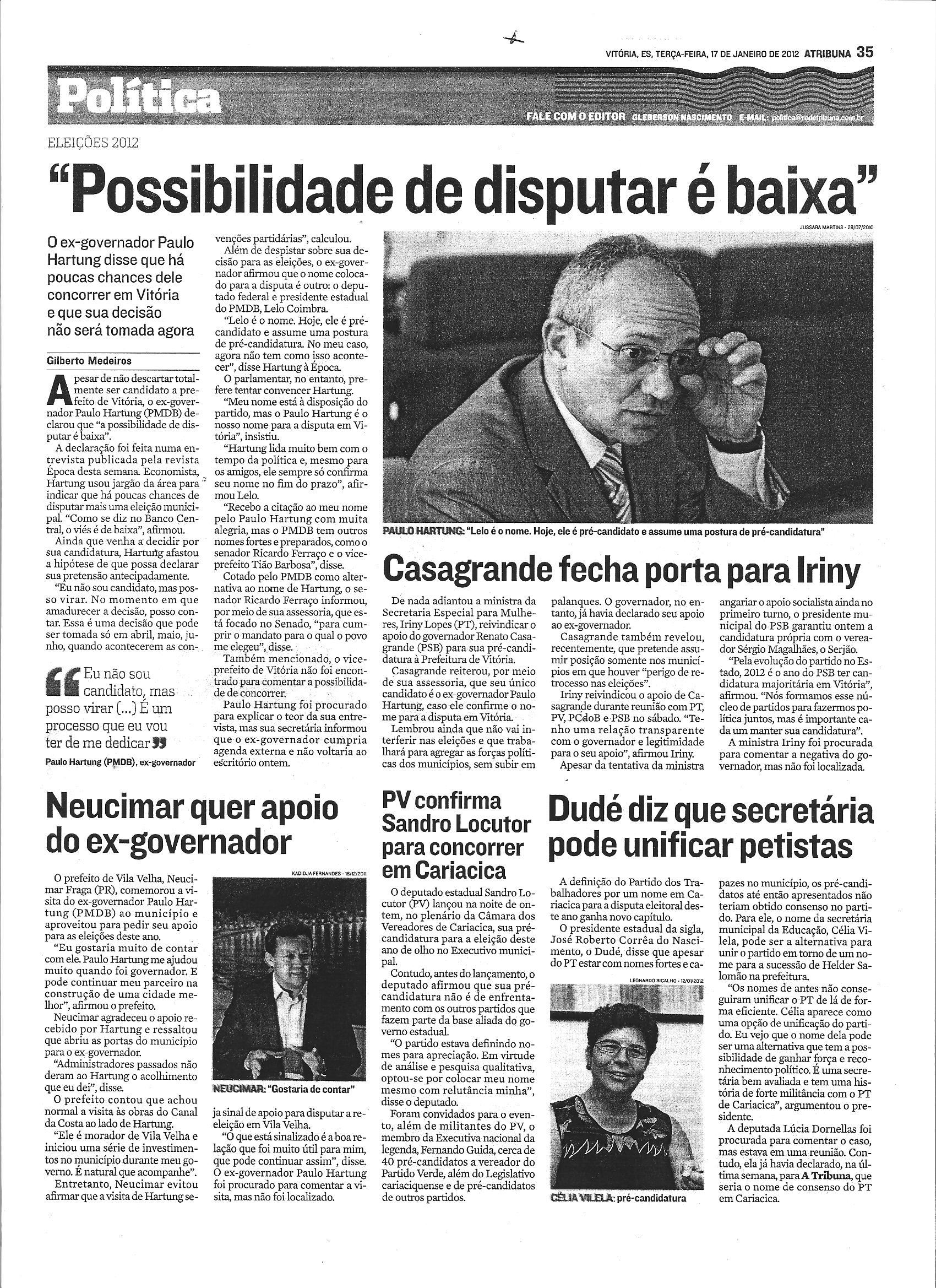 Eleições 2012 : 