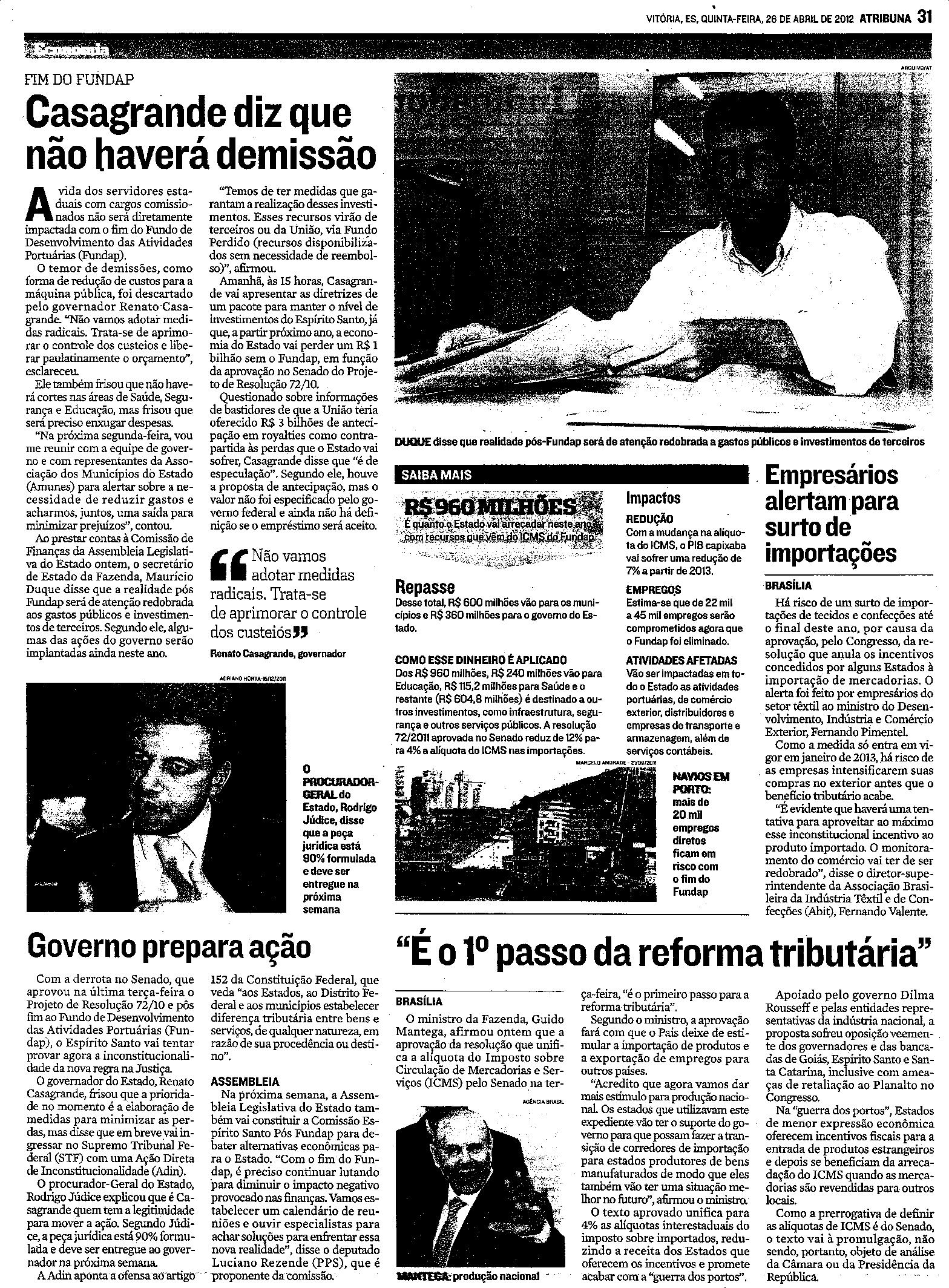 Ricardo e Malta são os Senadores