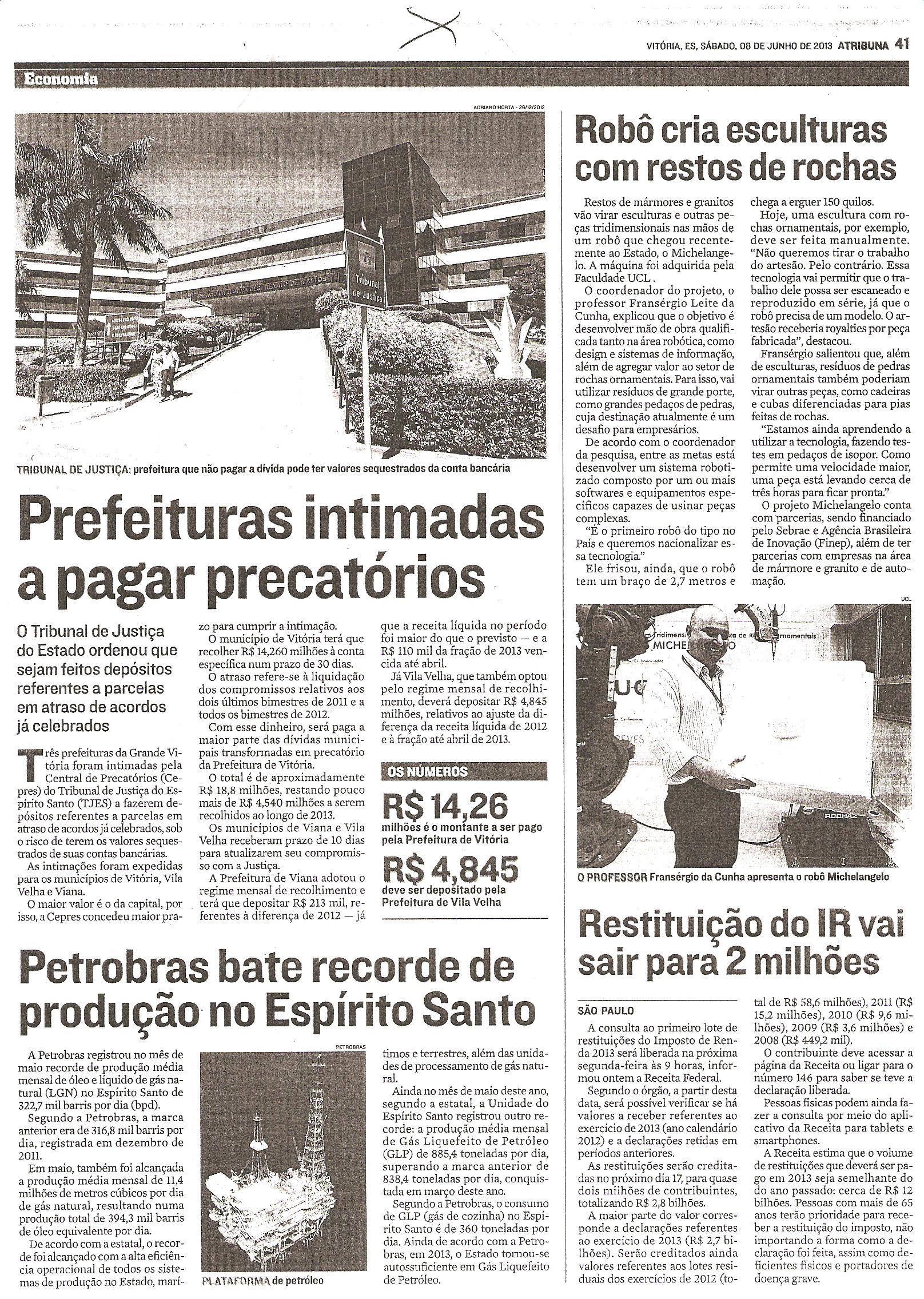 Prefeituras intimadas a pagar precatório
