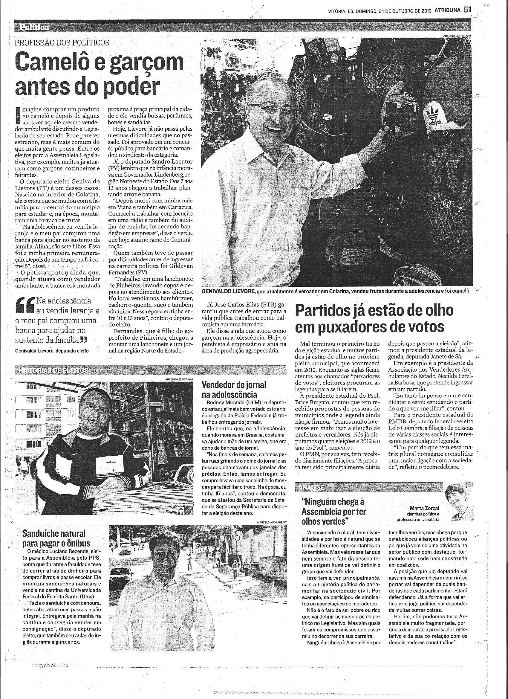 Profissões dos Políticos