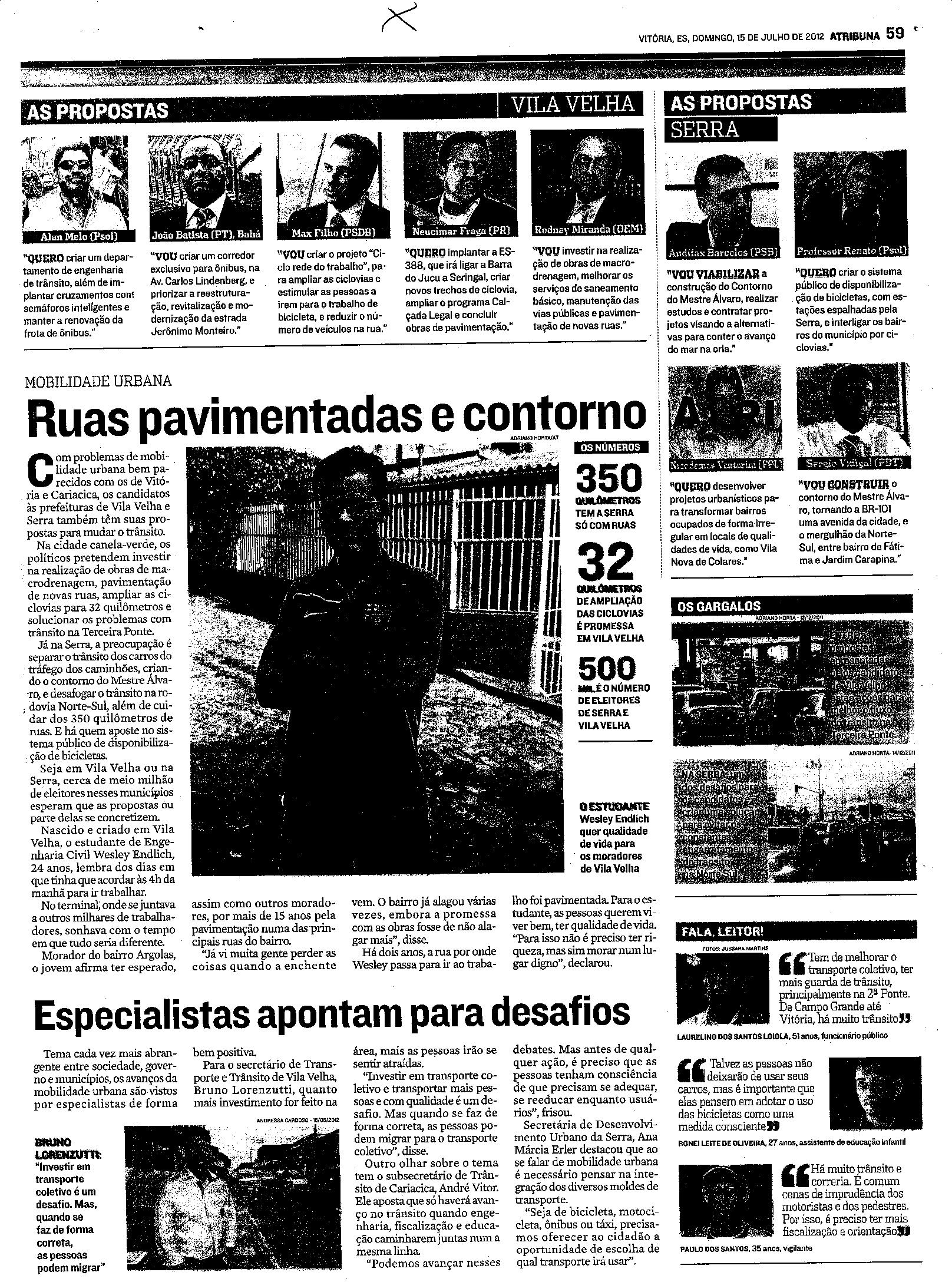 Mobilidade Urbana continuação