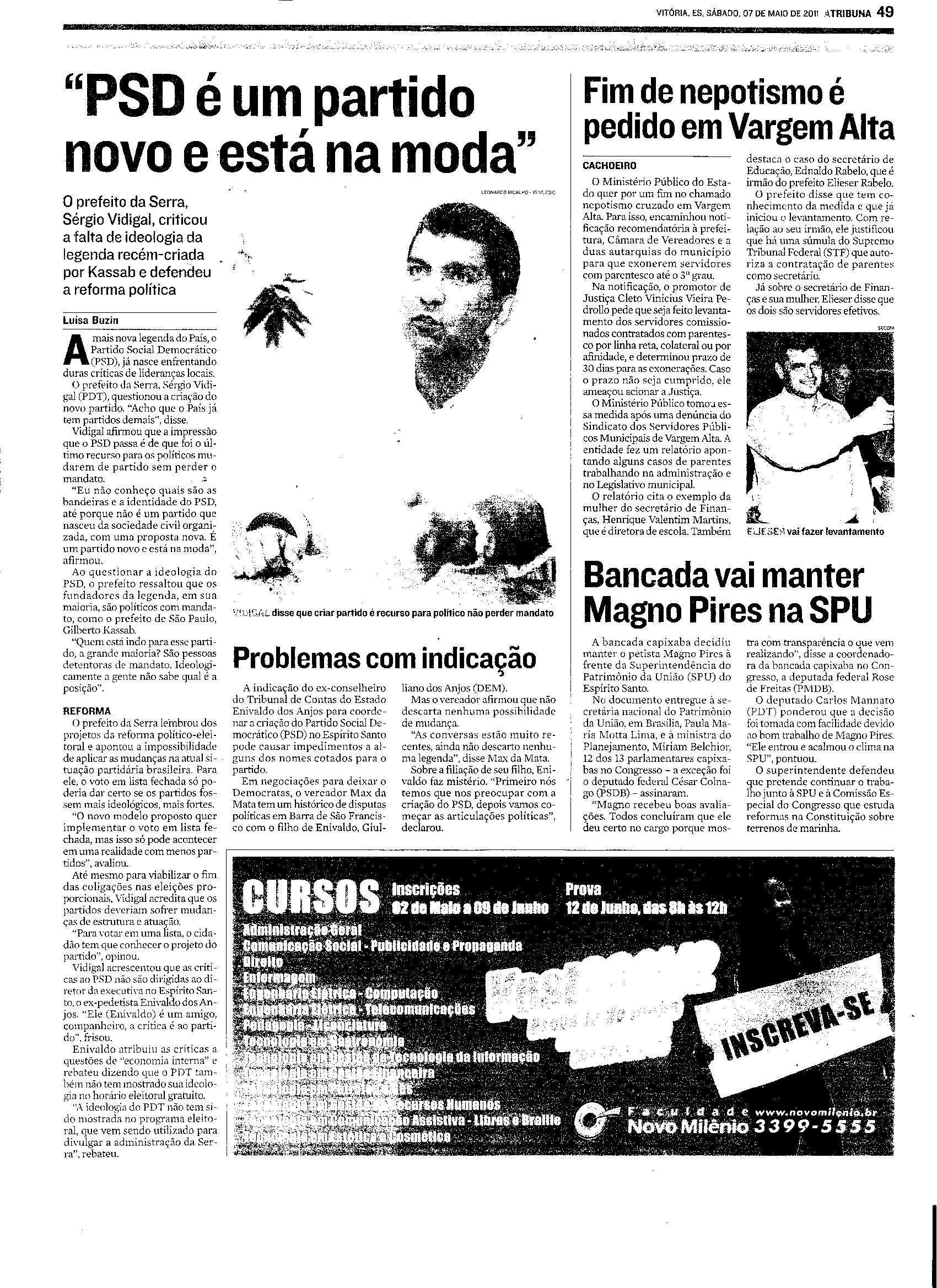 ´PSD é um partido novo e está na moda´