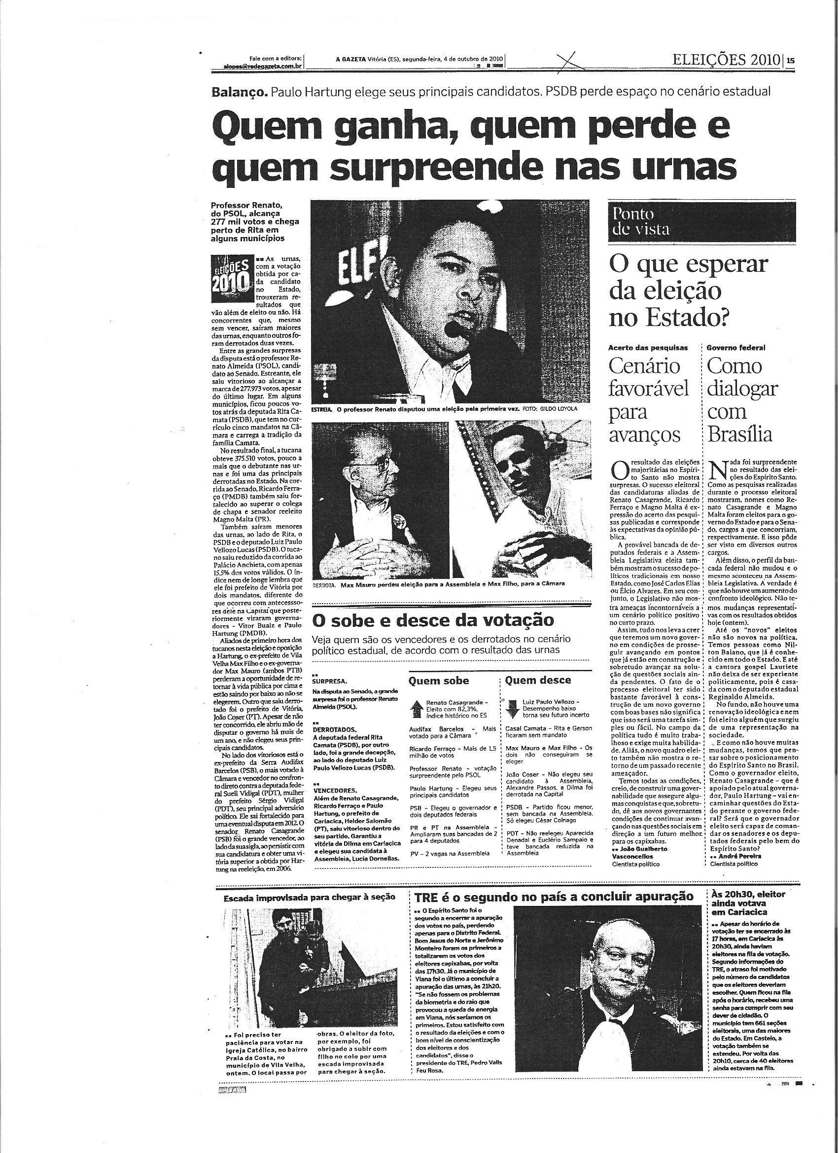 Quem ganha, quem perder e quem surpreende nas urnas