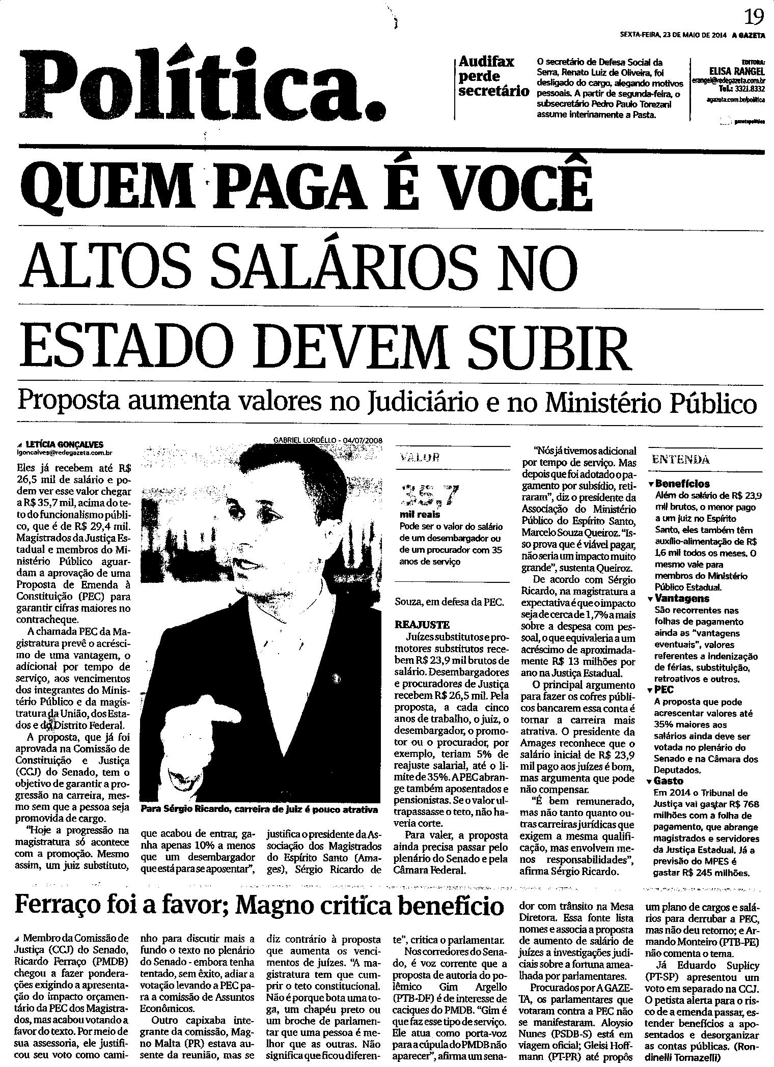 Quem paga é você 