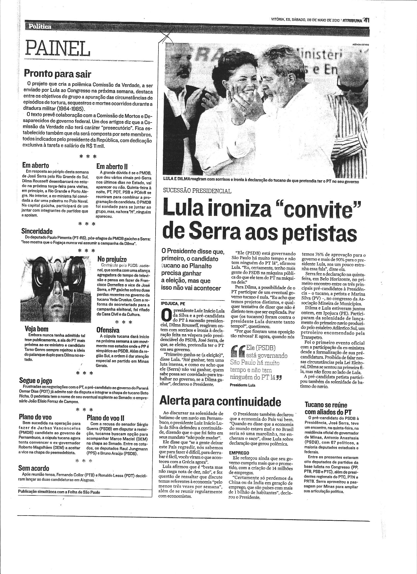 Lula ironiza 