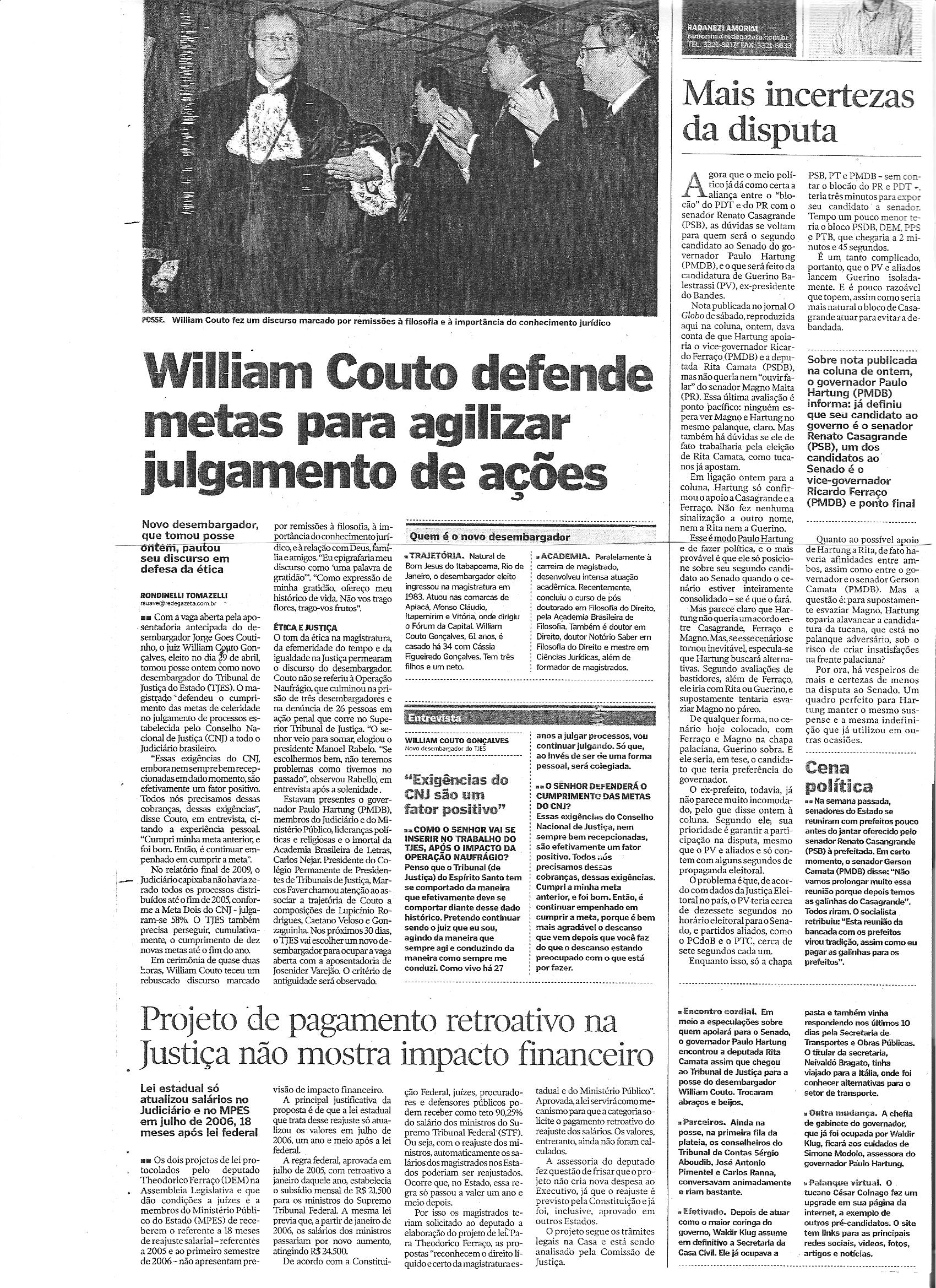 Tribunal deixa Pimentel afastado por mais 30 dias