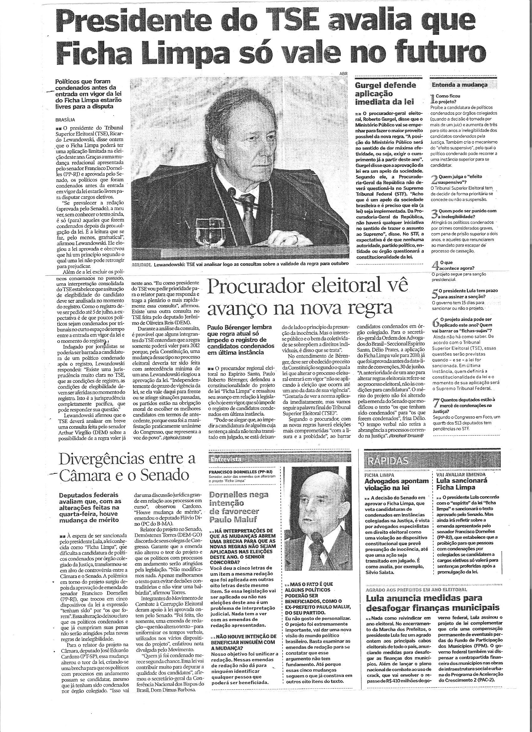 Bloco deve oficializar apoio a pré-candidato do PSB hoje