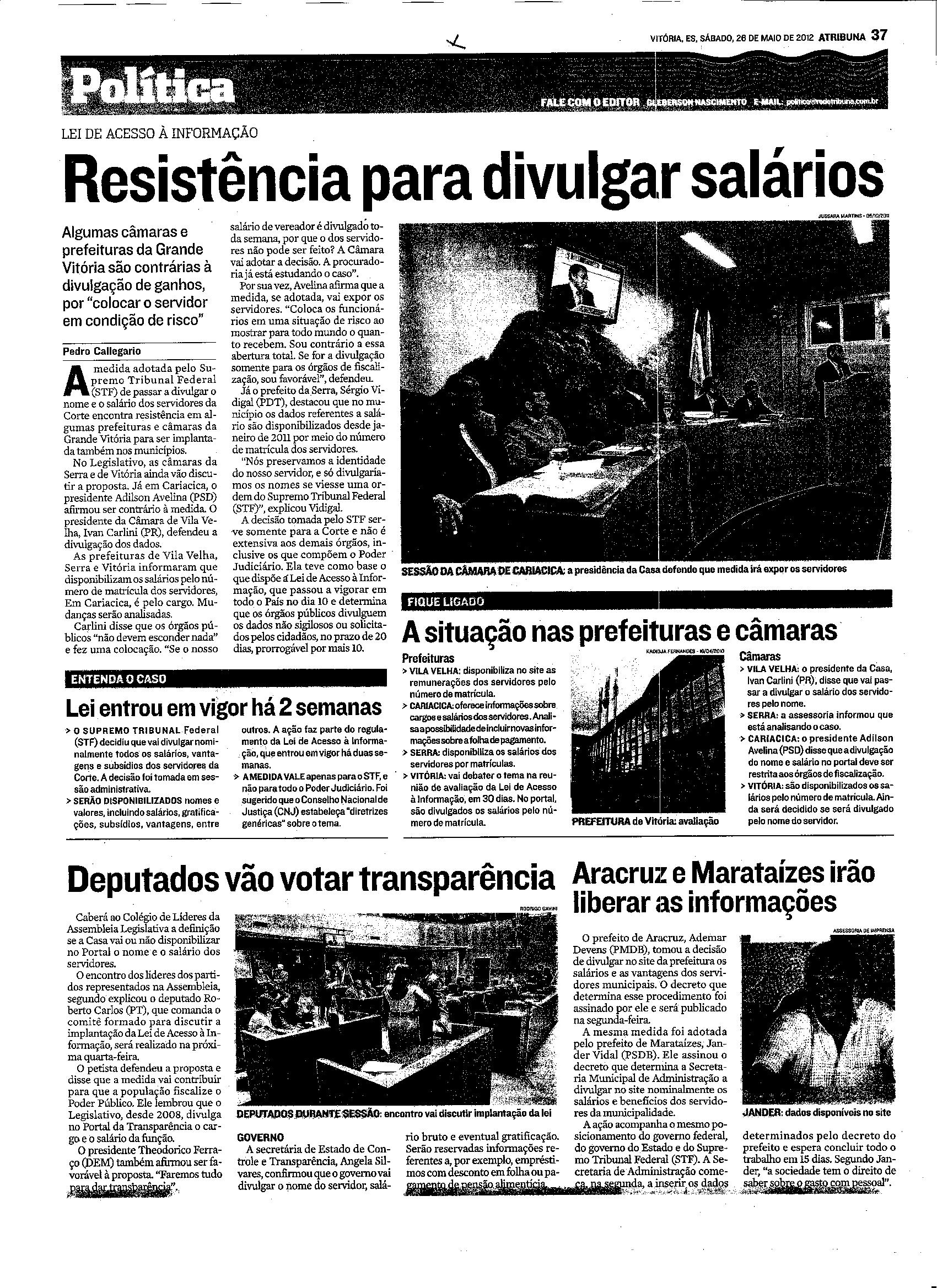 Resistência para divulgar salários