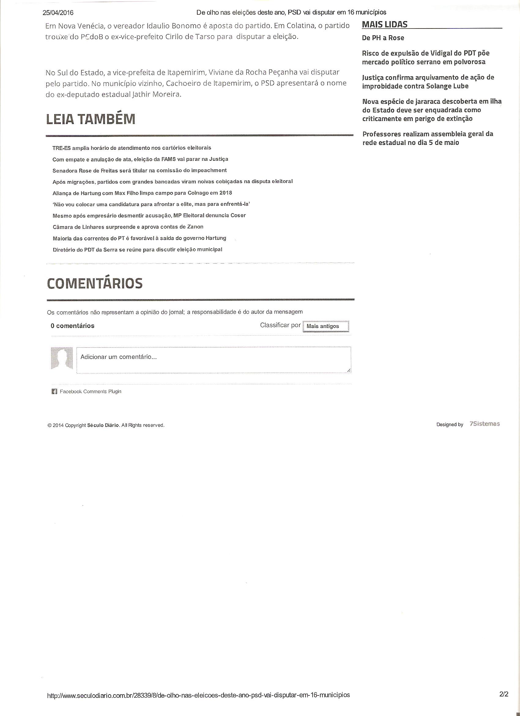 PORTAL SECULO DIARIO