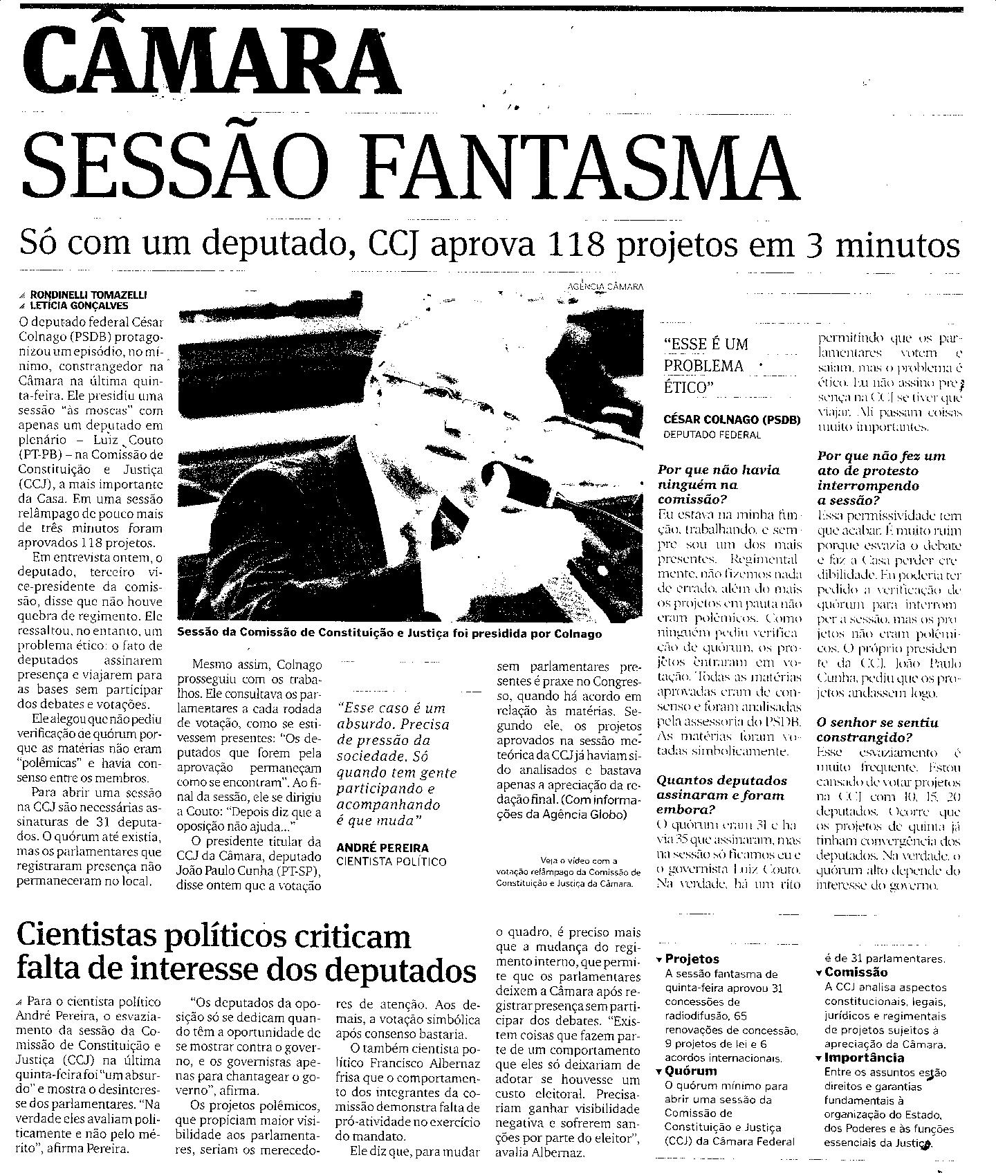 Brasília - Sessão Fantasma 