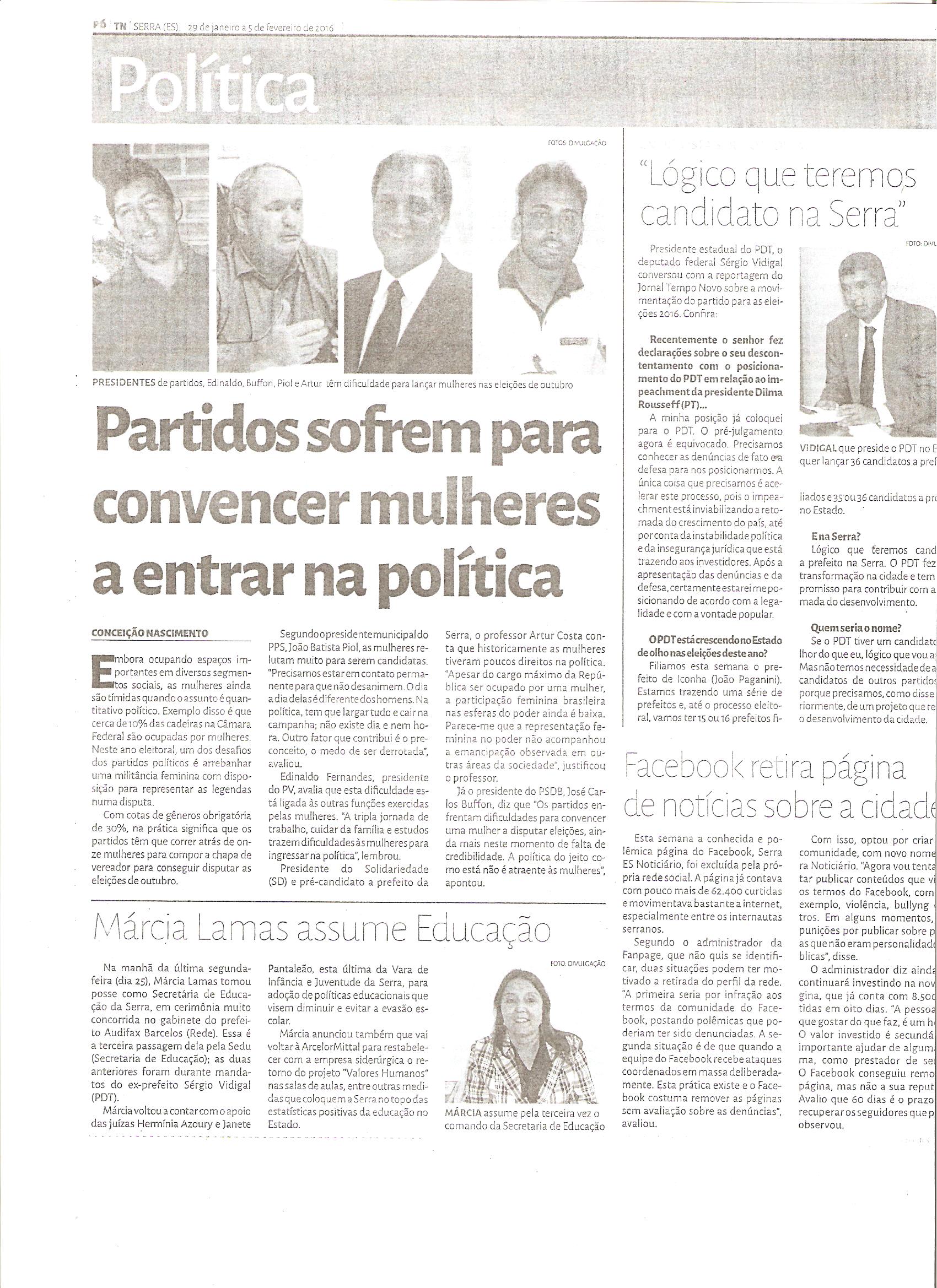 CLIPPING TN- 05 a 29/02/2016