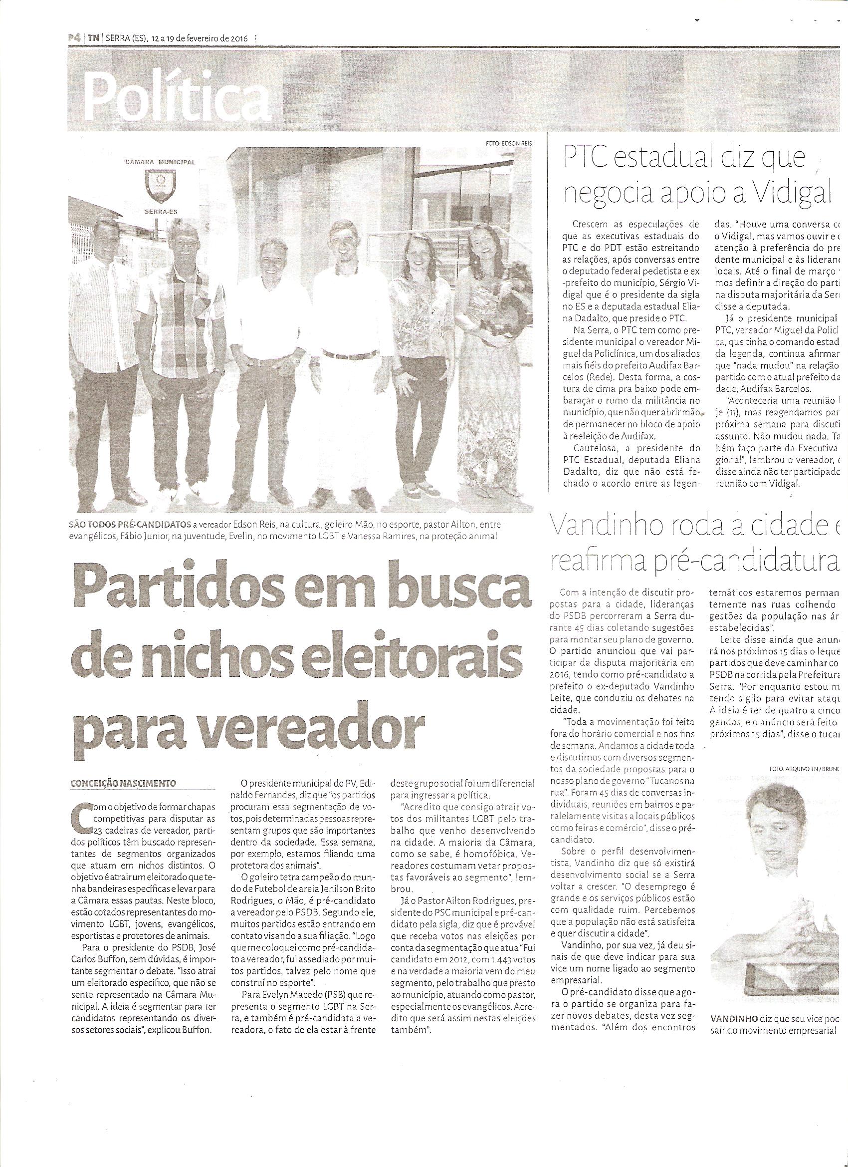 CLIPPING TN - 12 a 19/02/2016
