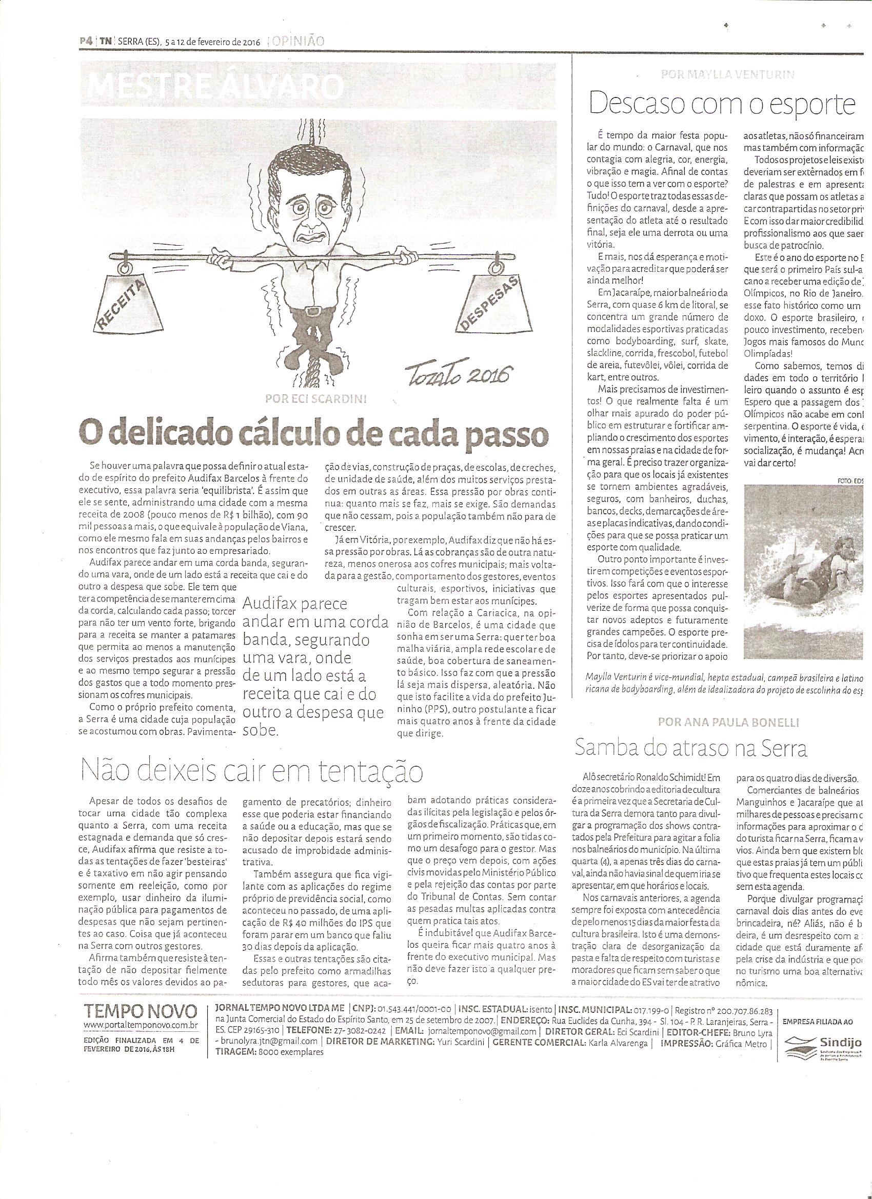CLIPPING TN - 5 a 12/02/2016
